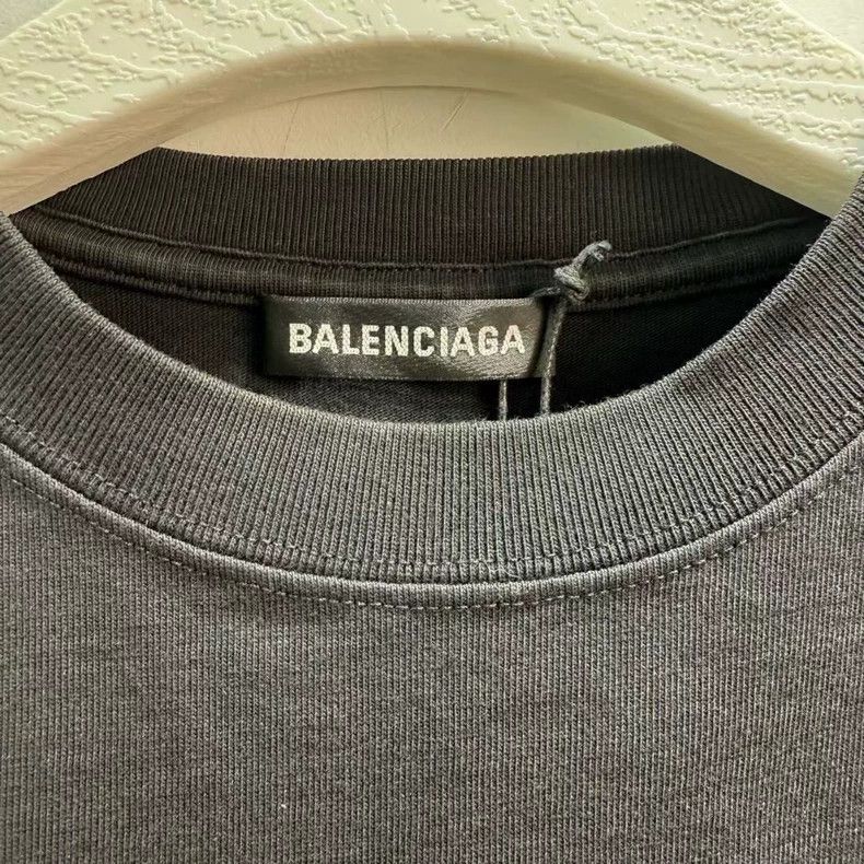 Balenciaga Balenciaga MasterCard Printed Logo Short Sleeve 2505-Nextar Size US S / EU 44-46 / 1 - 2 Thumbnail