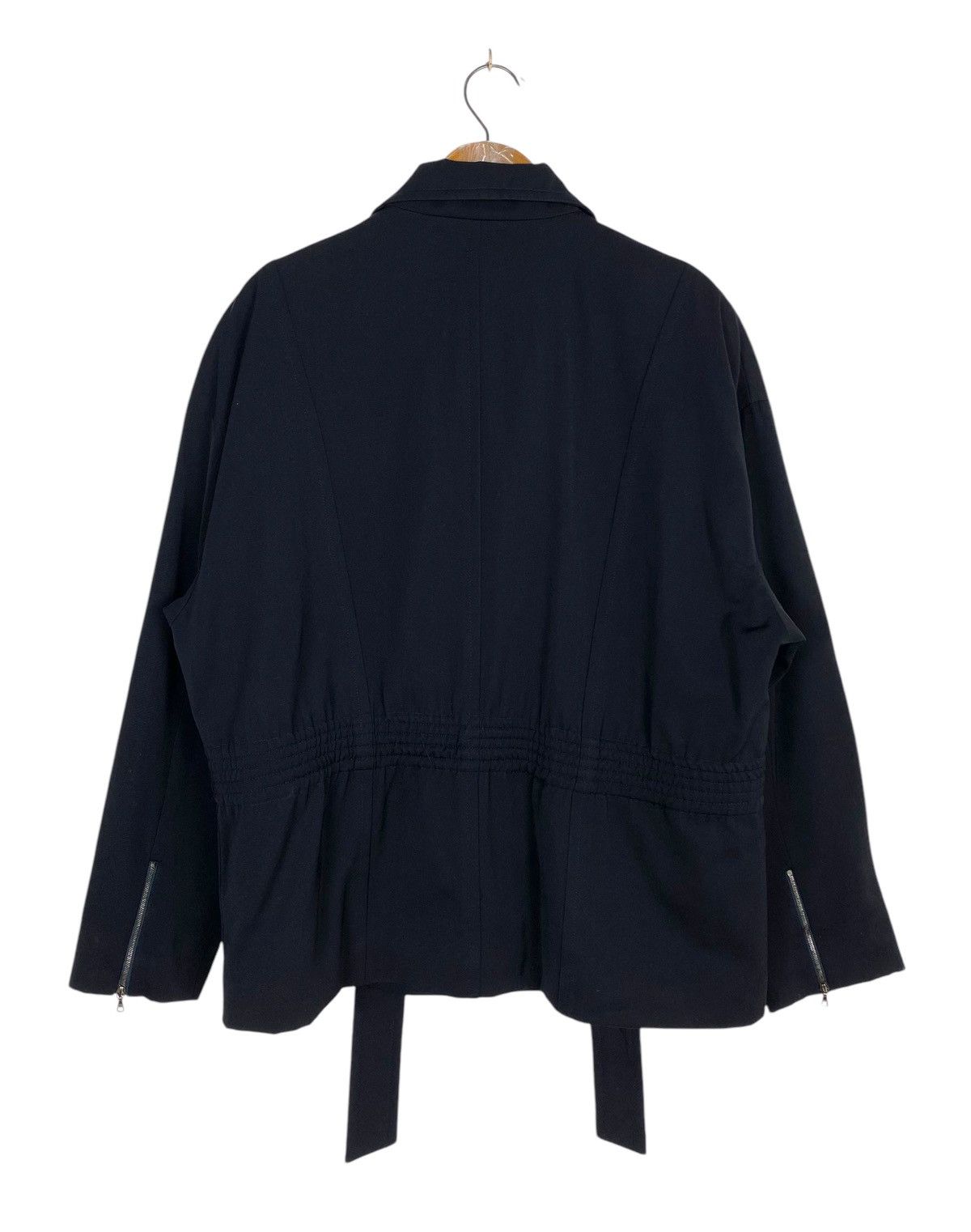 Etienne Aigner Rare Vtg Etienne Aigner Wool Coat With Rope Germany Riri Zip Size M / US 6-8 / IT 42-44 - 6 Thumbnail