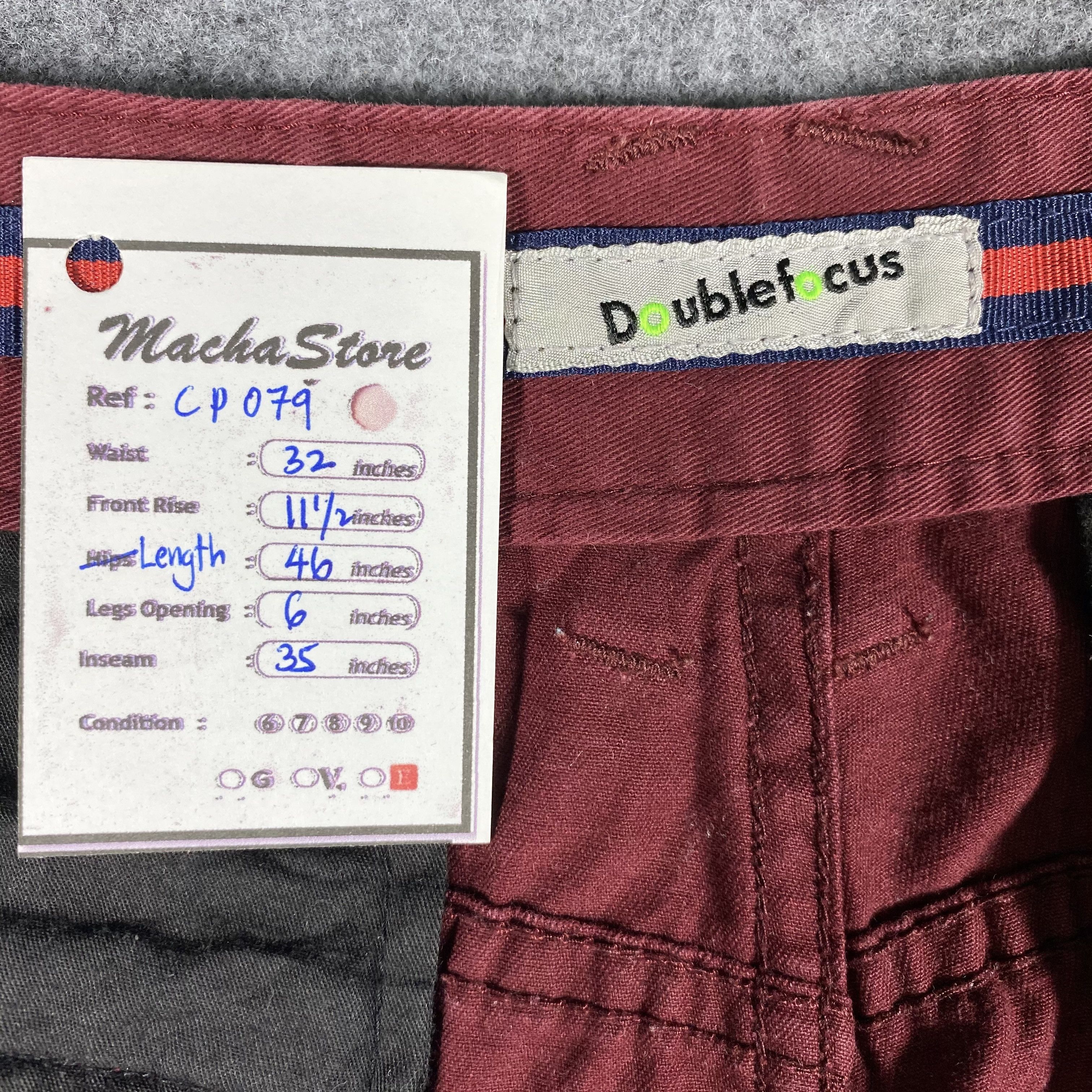 Japanese Brand Japanese Brand Doublefocus Multipocket Tactical Cargo Pants Size US 32 / EU 48 - 7 Thumbnail