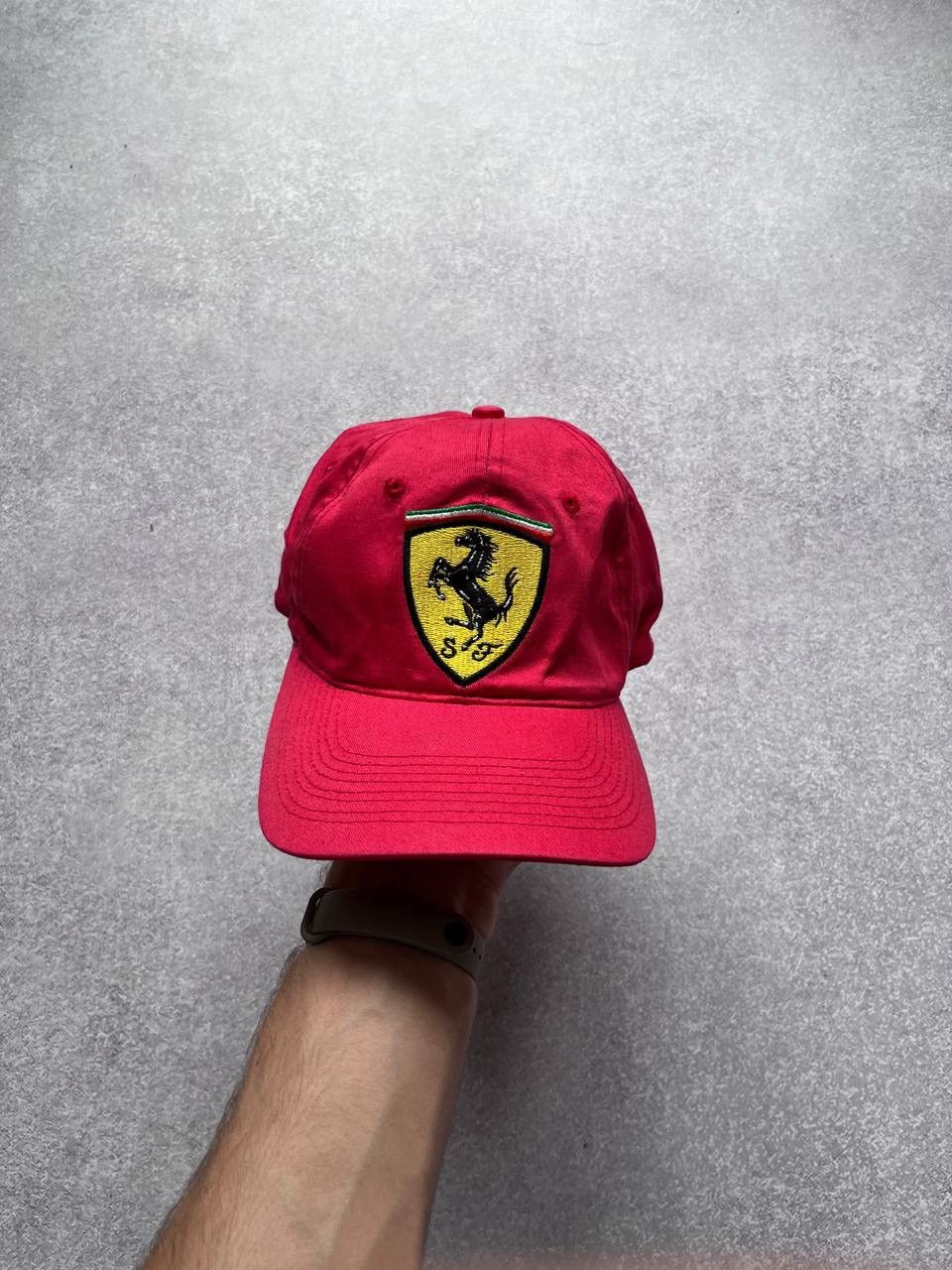 Ferrari × Vintage Vintage Ferrari Embroidery Racing Cap Y2K Os Size ONE SIZE - 3 Thumbnail