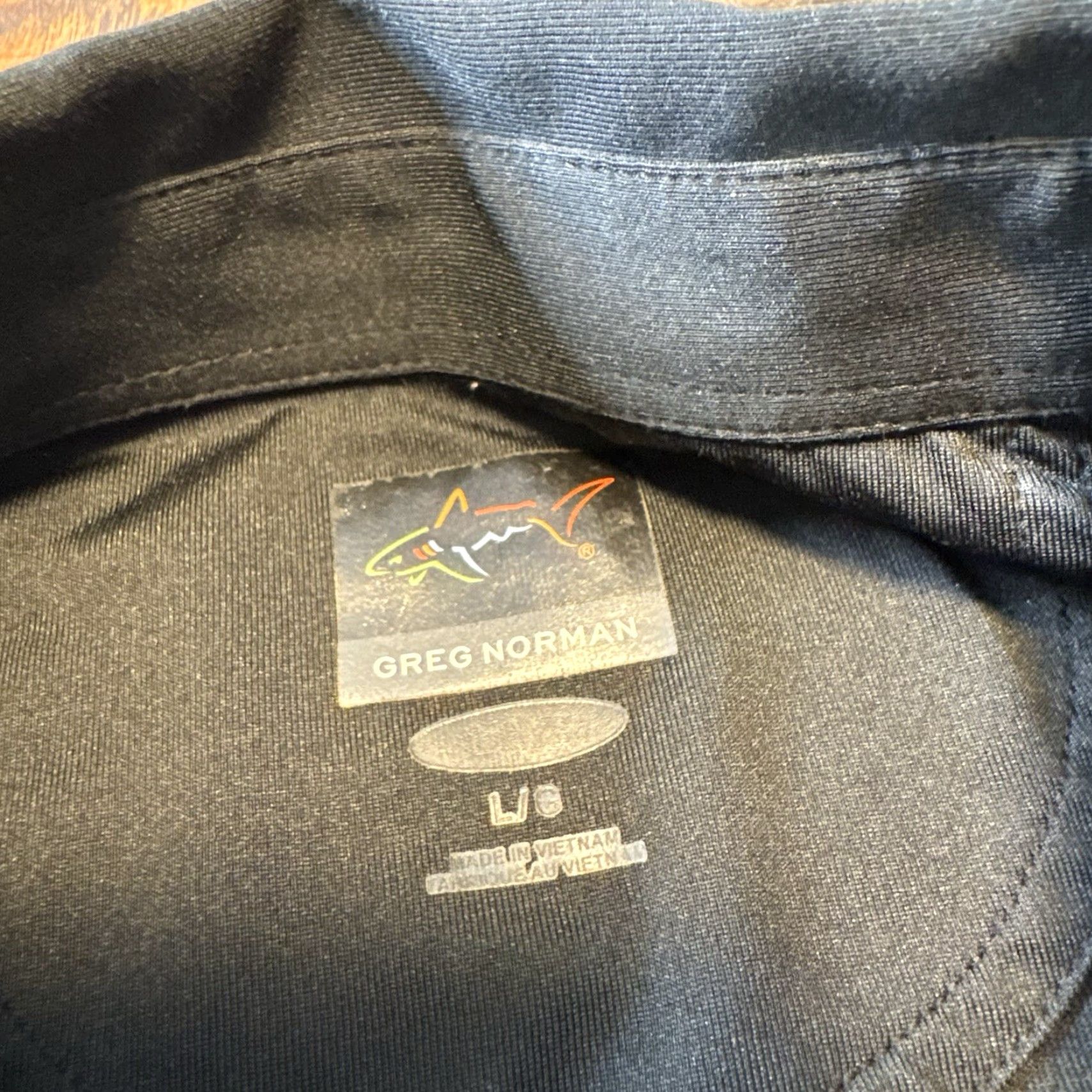 Vintage Greg Norman Shirt Mens Large Golf Black Oakmont Country Club OCC Squirrel Size US L / EU 52-54 / 3 - 5 Thumbnail