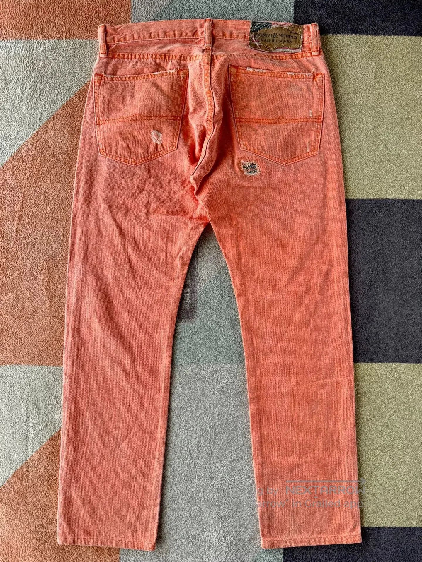 Denim & Supply Ralph Lauren Ralph Lauren Denim Supply Pink Jeans. Size 31" - 2 Thumbnail