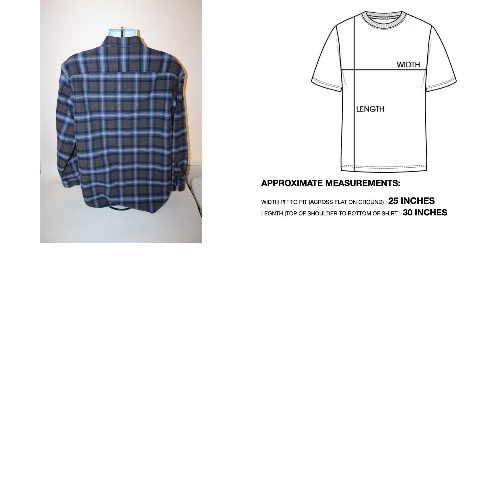 Pendleton Pendleton Mason Long Sleeve Button Down Shirt XL Gray Blue Plaid Cotton Mens Size US XL / EU 56 / 4 - 8 Thumbnail