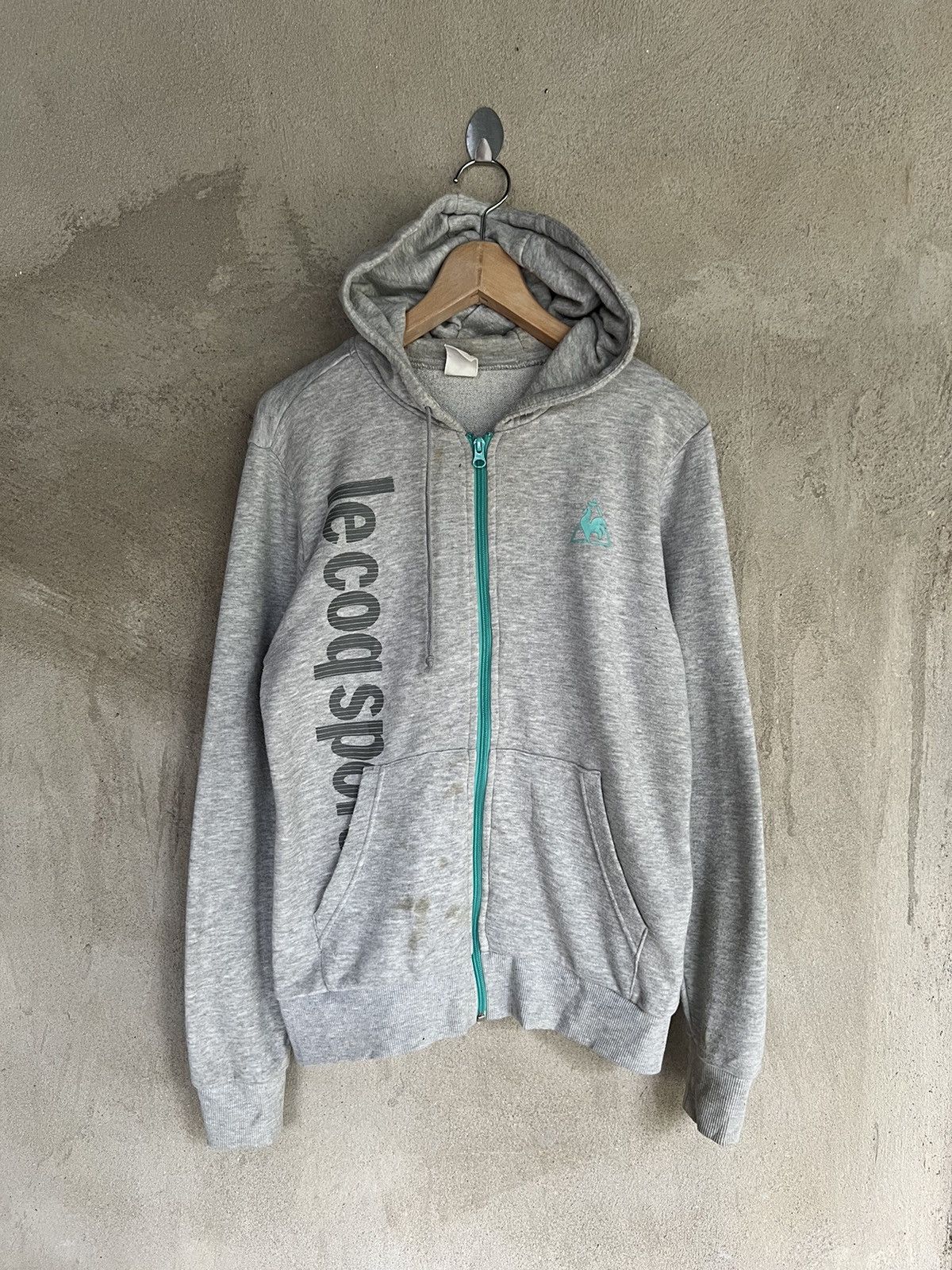Le Coq Sportif Lecoq Sportif Spell Out Hoodies Size US S / EU 44-46 / 1 - 2 Thumbnail