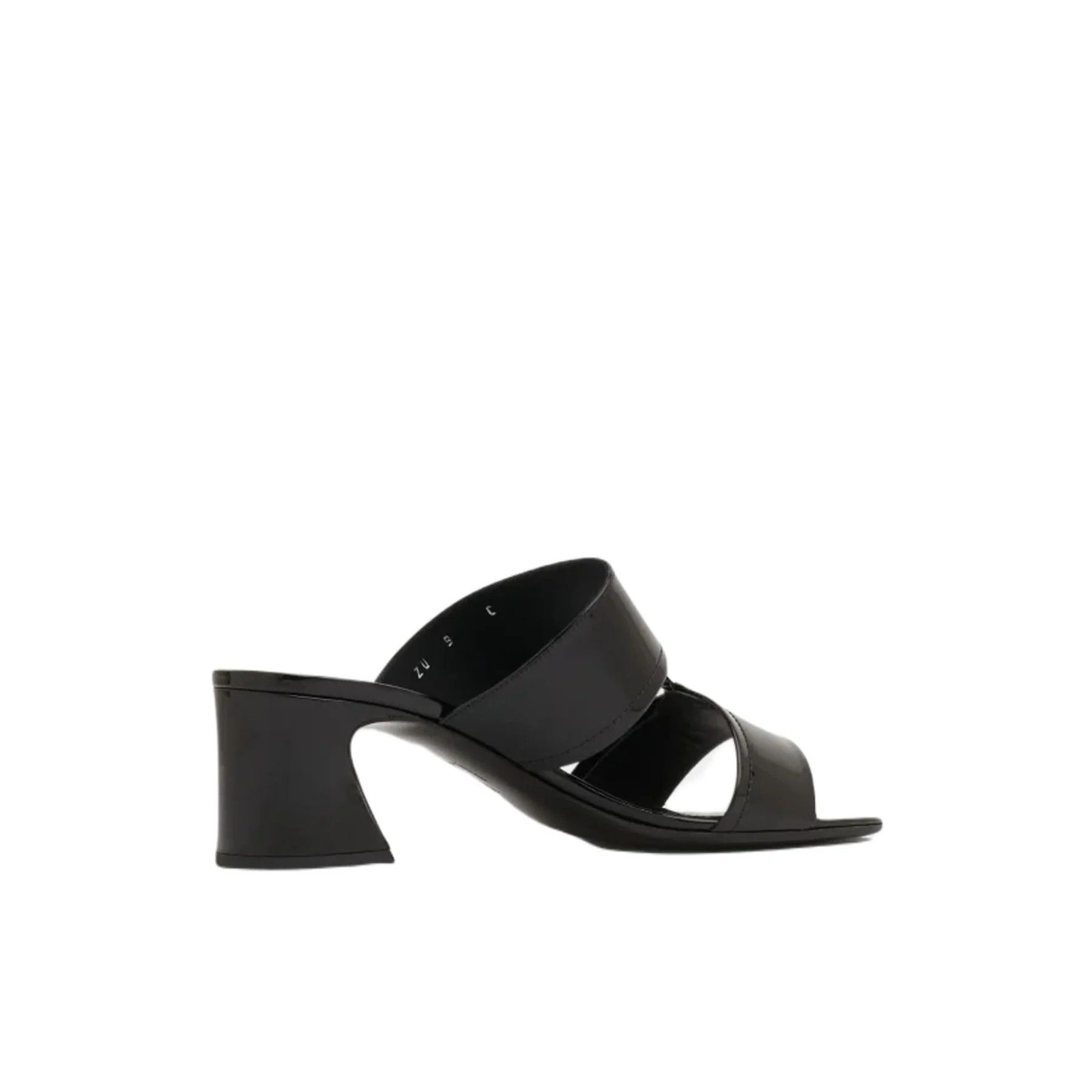 Salvatore Ferragamo o1y0426 Block Heel Mules in Black Size US 5 / IT 35 - 3 Thumbnail