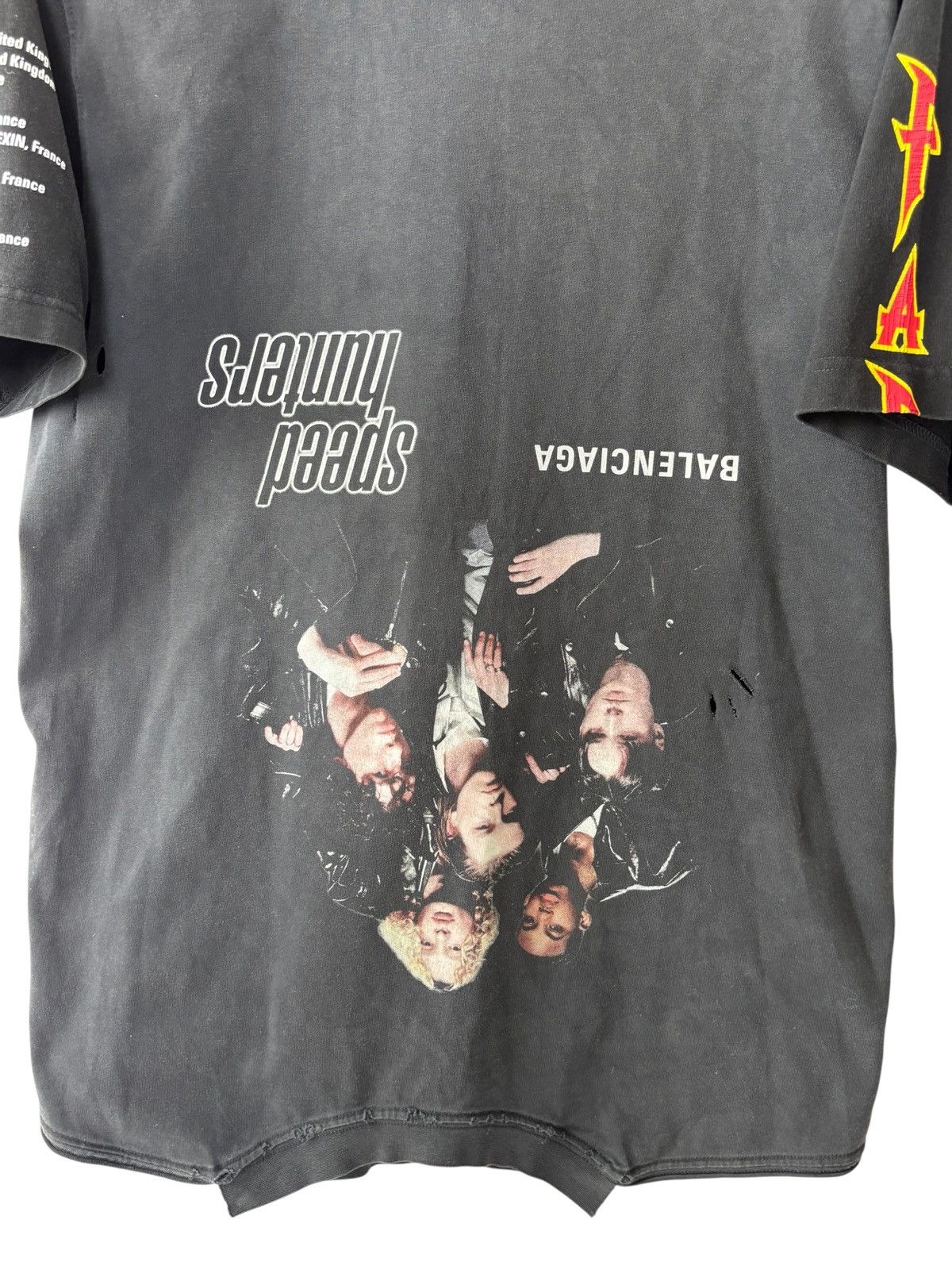 Balenciaga Balenciaga Speed Hunters Reconstructed Tshirt Size US XS / EU 42 / 0 - 4 Thumbnail