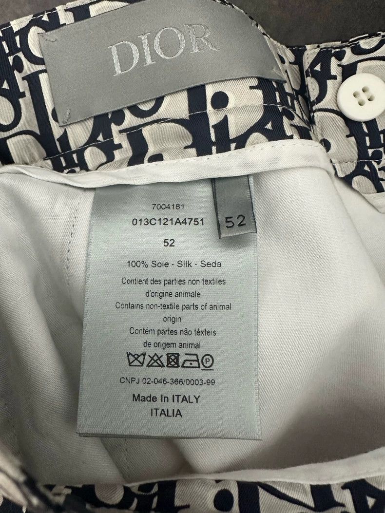 Dior Dior Silk-printed shorts Size US 36 / EU 52 - 4 Thumbnail