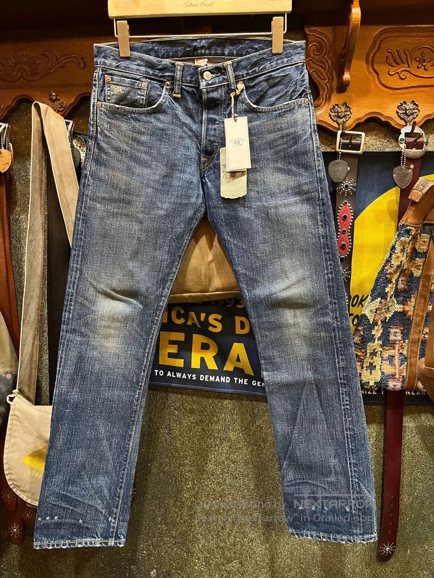 RRL Ralph Lauren new RRL denim jeans by Ralph Lauren. Size US 29 - 1 Thumbnail
