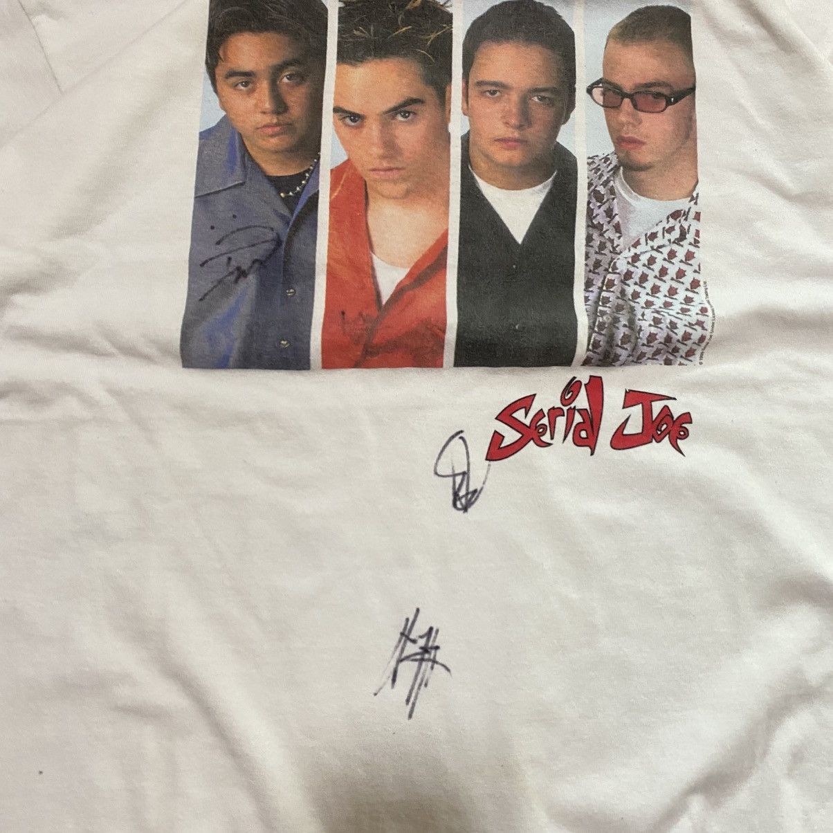 Band Tees × Vintage Rare90s vintage serial Joe with an autograph of all members Size US L / EU 52-54 / 3 - 2 Thumbnail