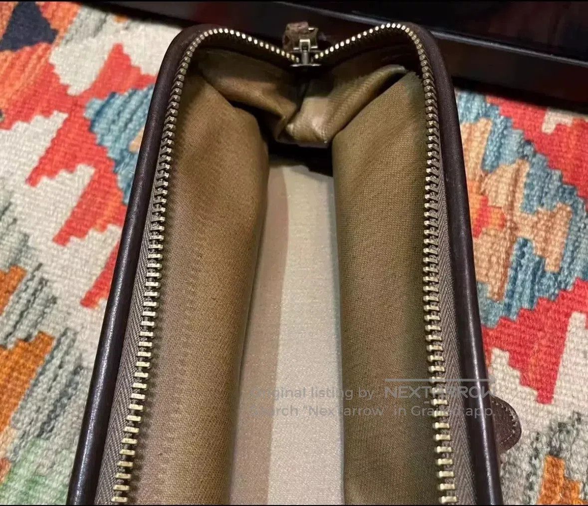 RRL Ralph Lauren RRL Double RL Canvas Clutch Wash Bag. Size ONE SIZE - 2 Thumbnail
