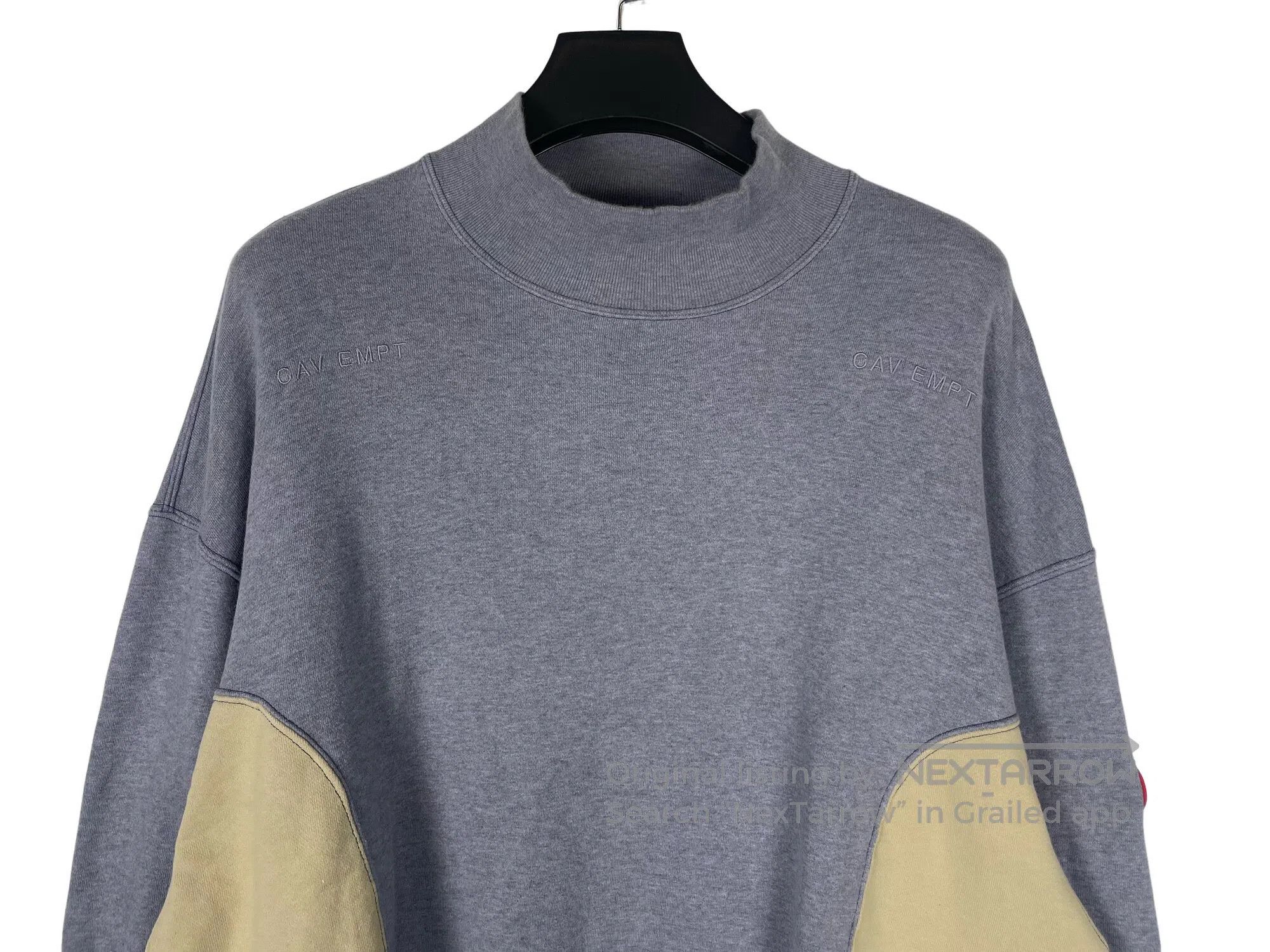 Cav Empt Cav Empt High Neck Color Blocked Sweatshirt Size US L / EU 52-54 / 3 - 3 Thumbnail