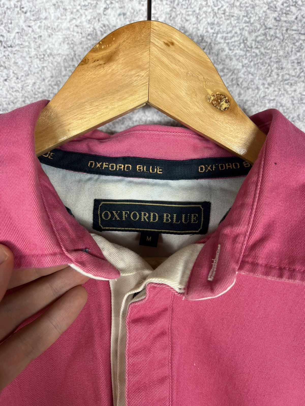 Vintage Vintage Oxford Blue Y2K Rugby Polo Shirt Ralph Lauren Style Size US M / EU 48-50 / 2 - 4 Thumbnail