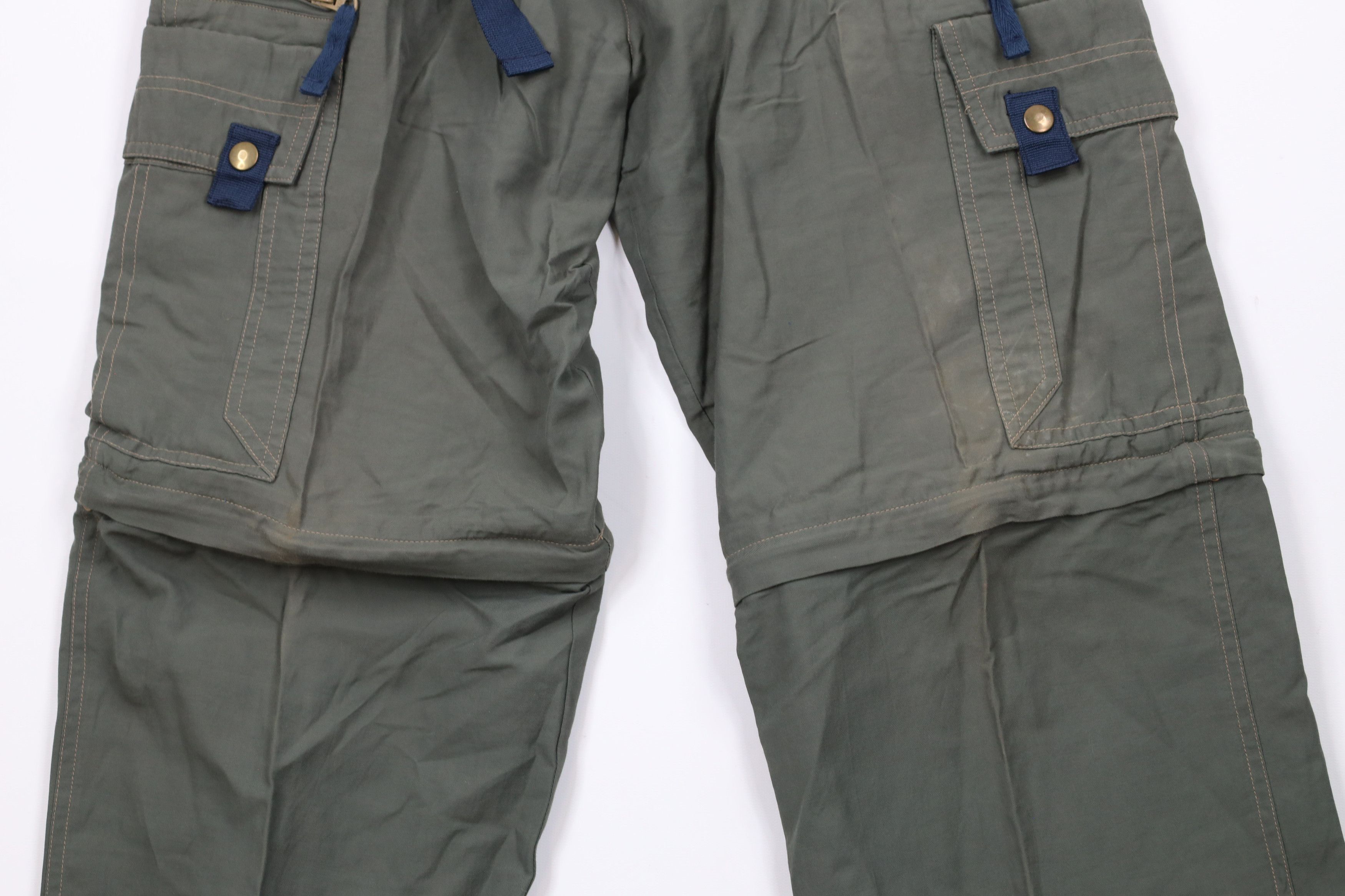 Vintage Vintage 90s Y2K Streetwear Convertible Cargo Pants Shorts Size US 30 / EU 46 - 3 Thumbnail