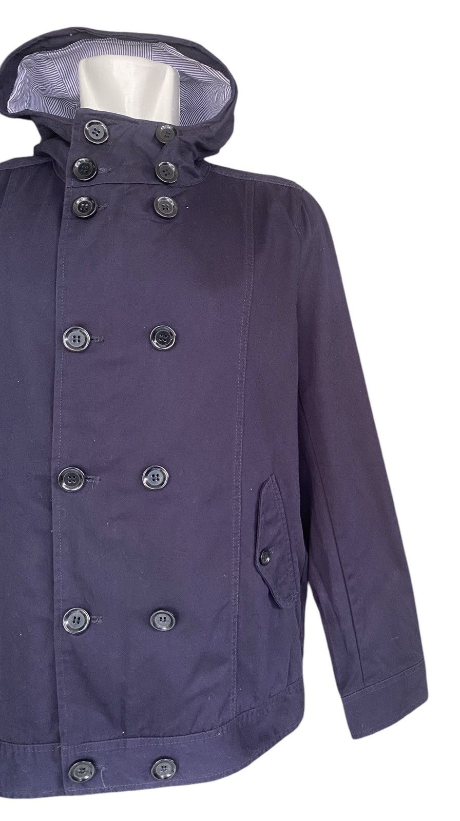 20471120 LOUIS CHARLON Double Breasted Zipper Hoodie Jacket Size US XL / EU 56 / 4 - 2 Thumbnail