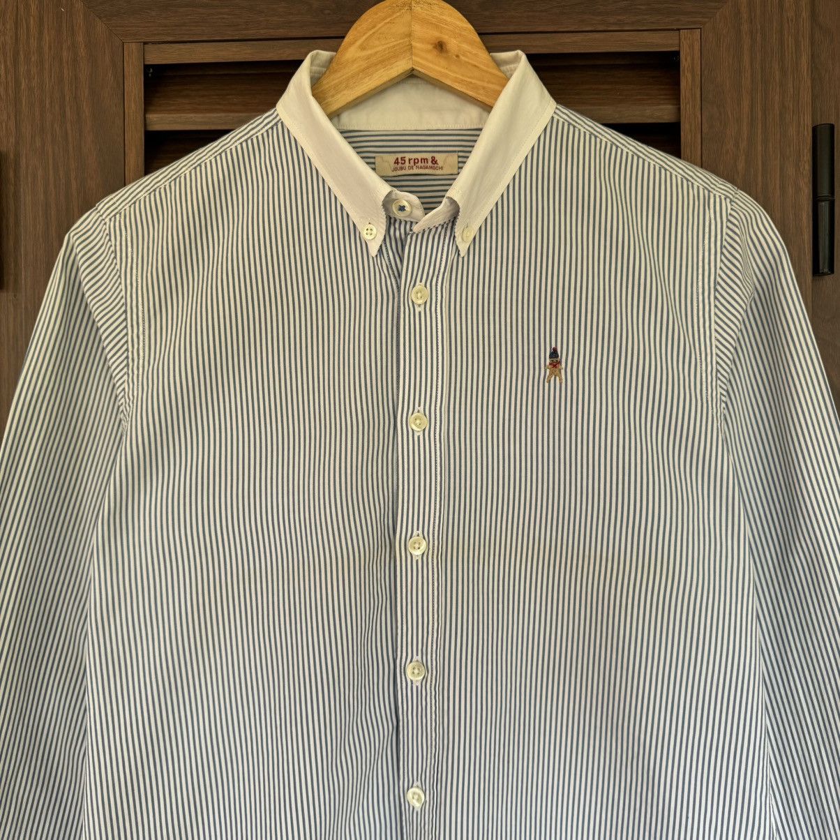 45rpm × Designer × Japanese Brand 45rpm Joubu De Nagamochi Button Up Size M / US 6-8 / IT 42-44 - 3 Thumbnail
