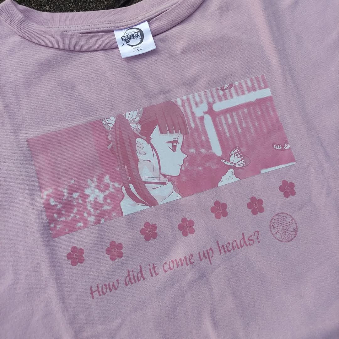 Anime Kimetsu no Yaiba Demon Slayer Kanao Tsuyuri Tshirt Size US L / EU 52-54 / 3 - 1 Thumbnail