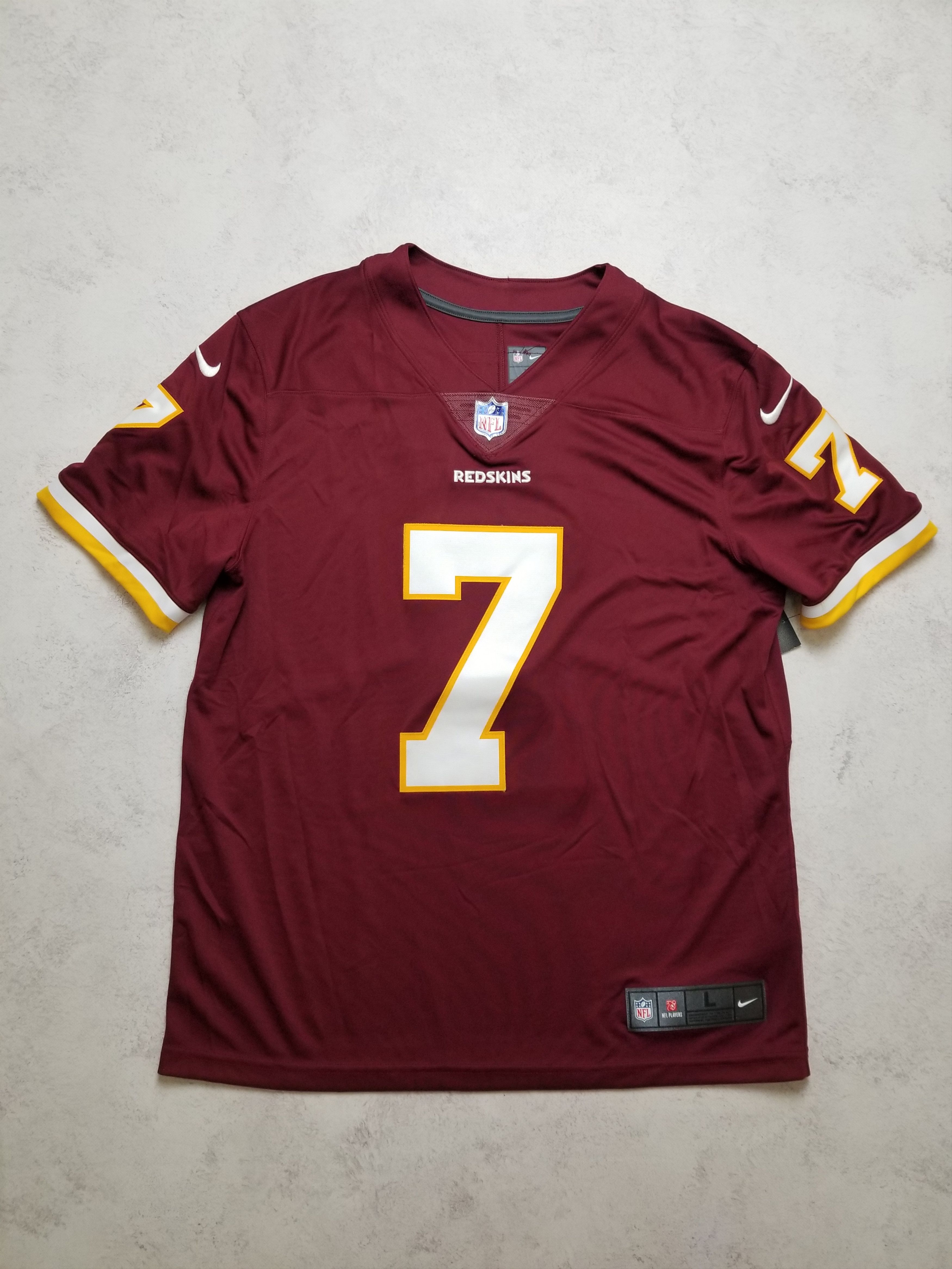 Nike Dwayne Haskins #7 Washington Redskins Limited Sewn Jersey Size US L / EU 52-54 / 3 - 1 Thumbnail