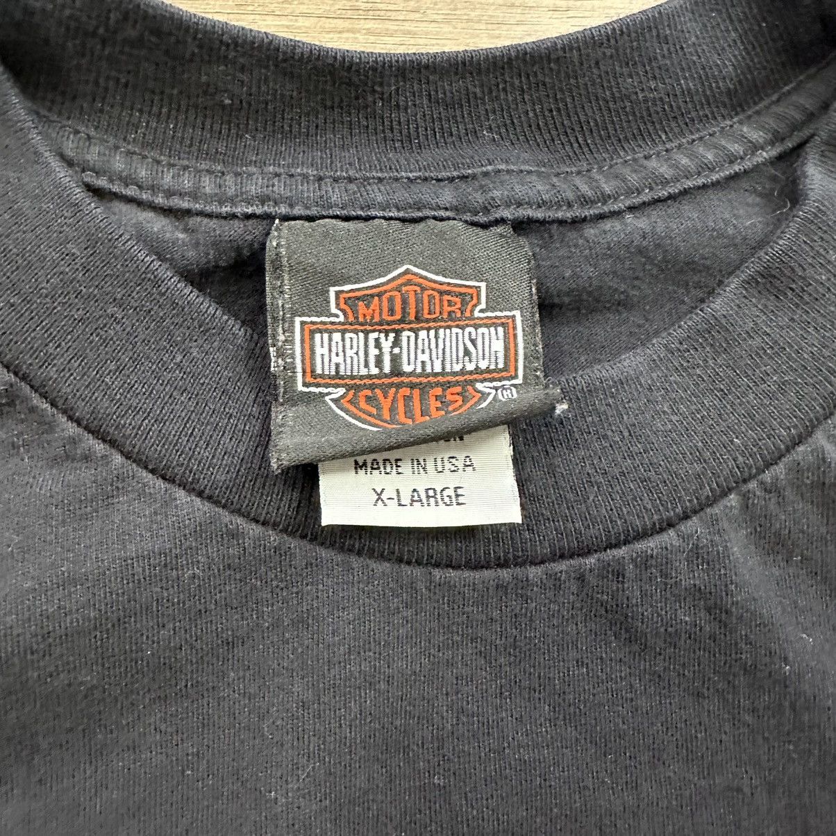 Harley Davidson Vintage 2000s Harley Davidson Made in USA Biker Graphic Tee Size US XL / EU 56 / 4 - 8 Thumbnail