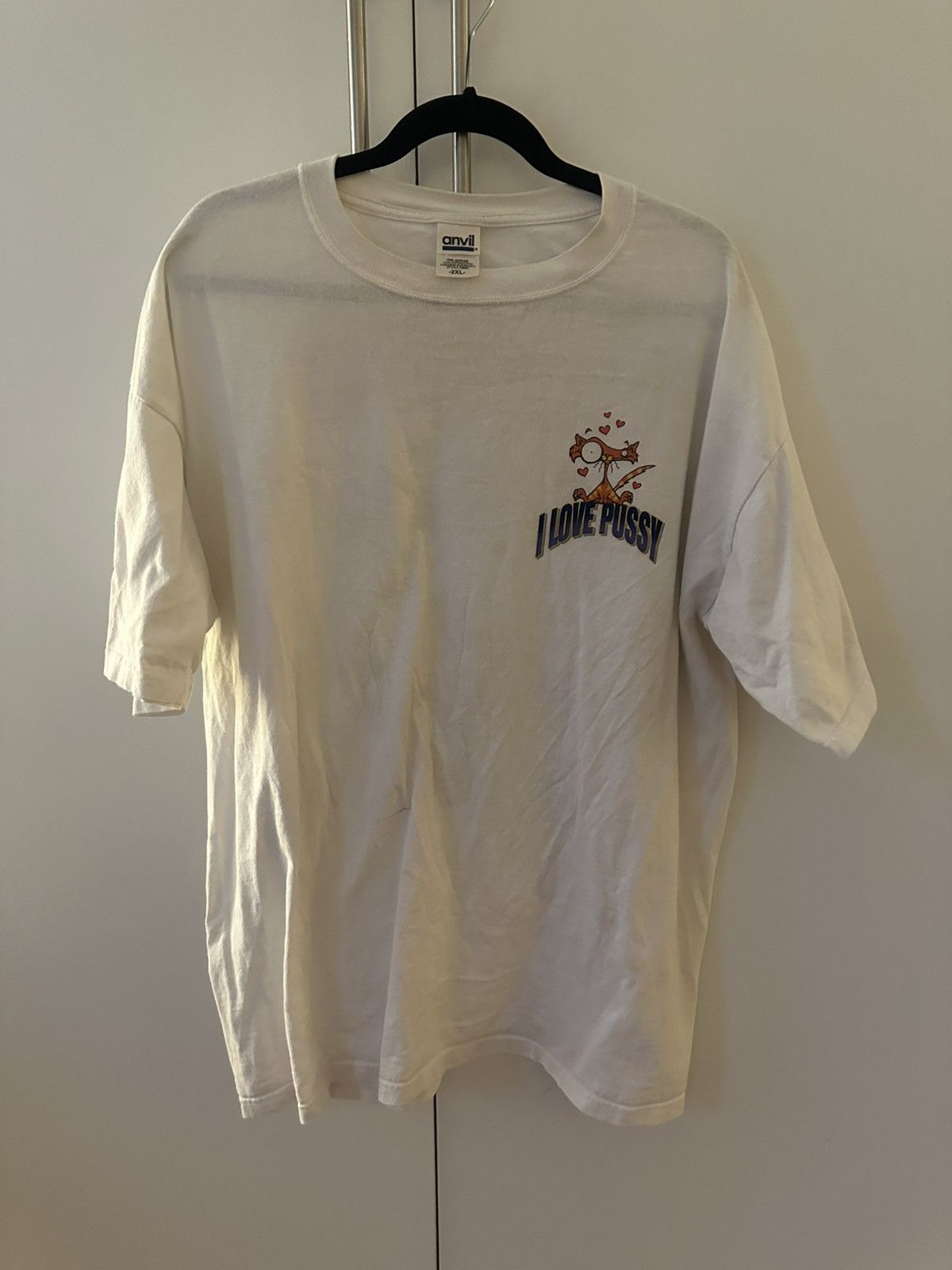 Vintage “I Love Pussy” T-Shirt Size US XXL / EU 58 / 5 - 1 Thumbnail