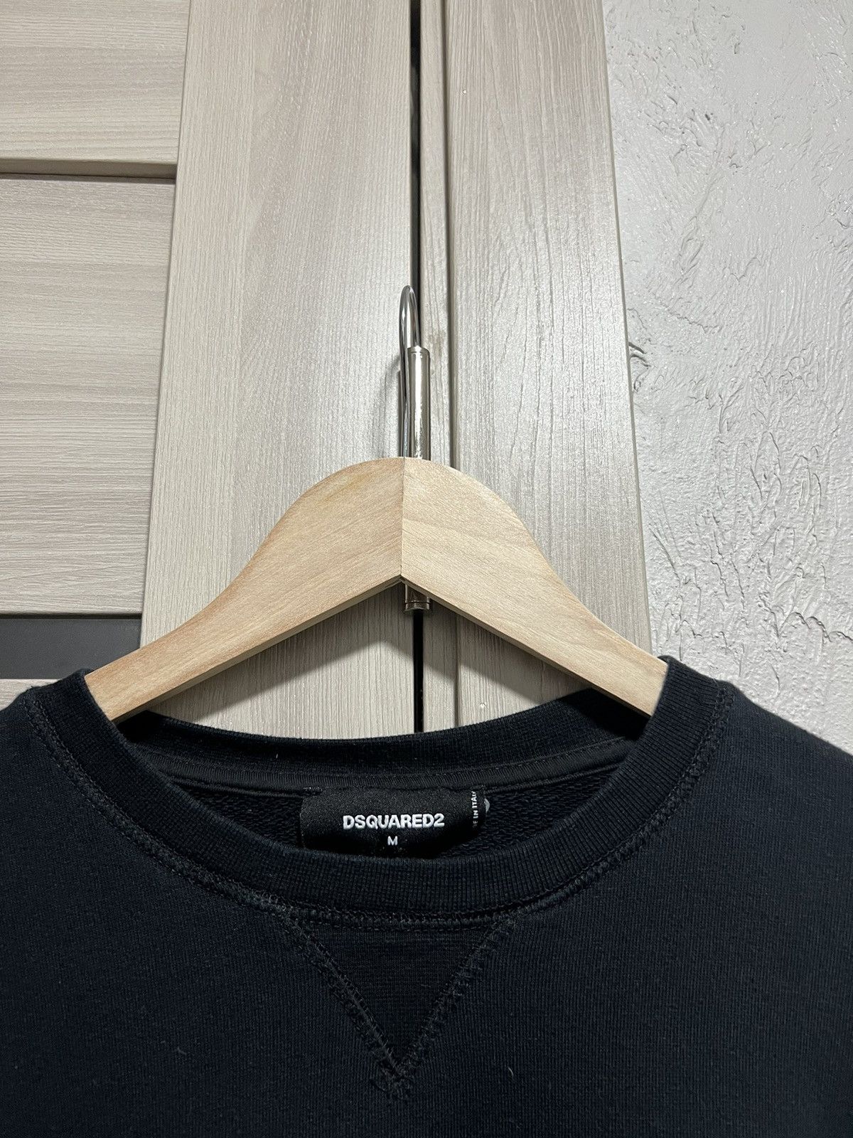 Dsquared2 Dsquared2 ICON Sweatshirt Luxury Made in Italy Black M Size Size US M / EU 48-50 / 2 - 12 Thumbnail