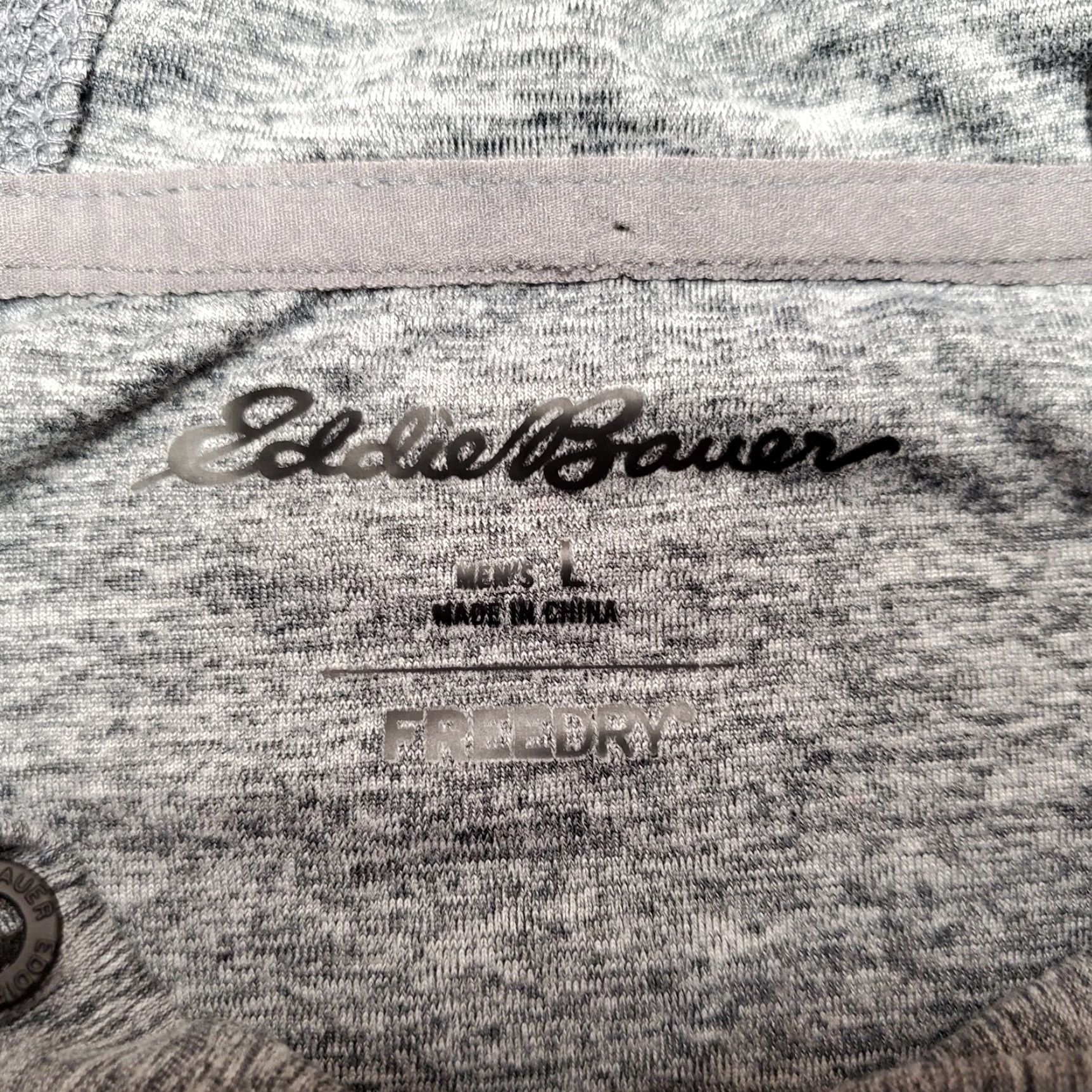 Eddie Bauer Eddie Bauer Hoodie Men L Gray Freedry Performance Stretch Long Sleeve Jacket Size US L / EU 52-54 / 3 - 3 Thumbnail