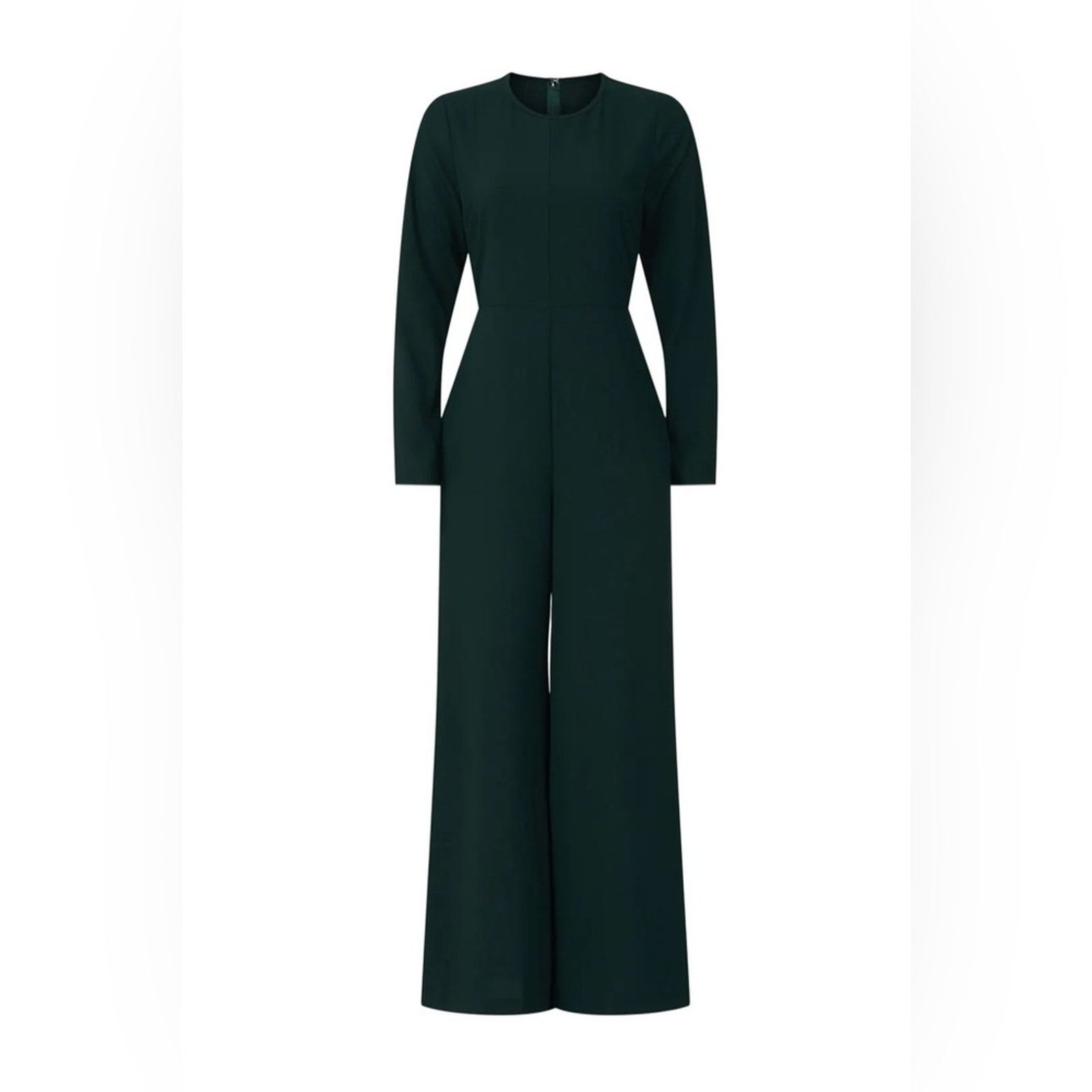 Adam Lippes Adam Lippes Collective Size 12 Emerald Green Jumpsuit Size 34" / US 12 / IT 48 - 5 Thumbnail