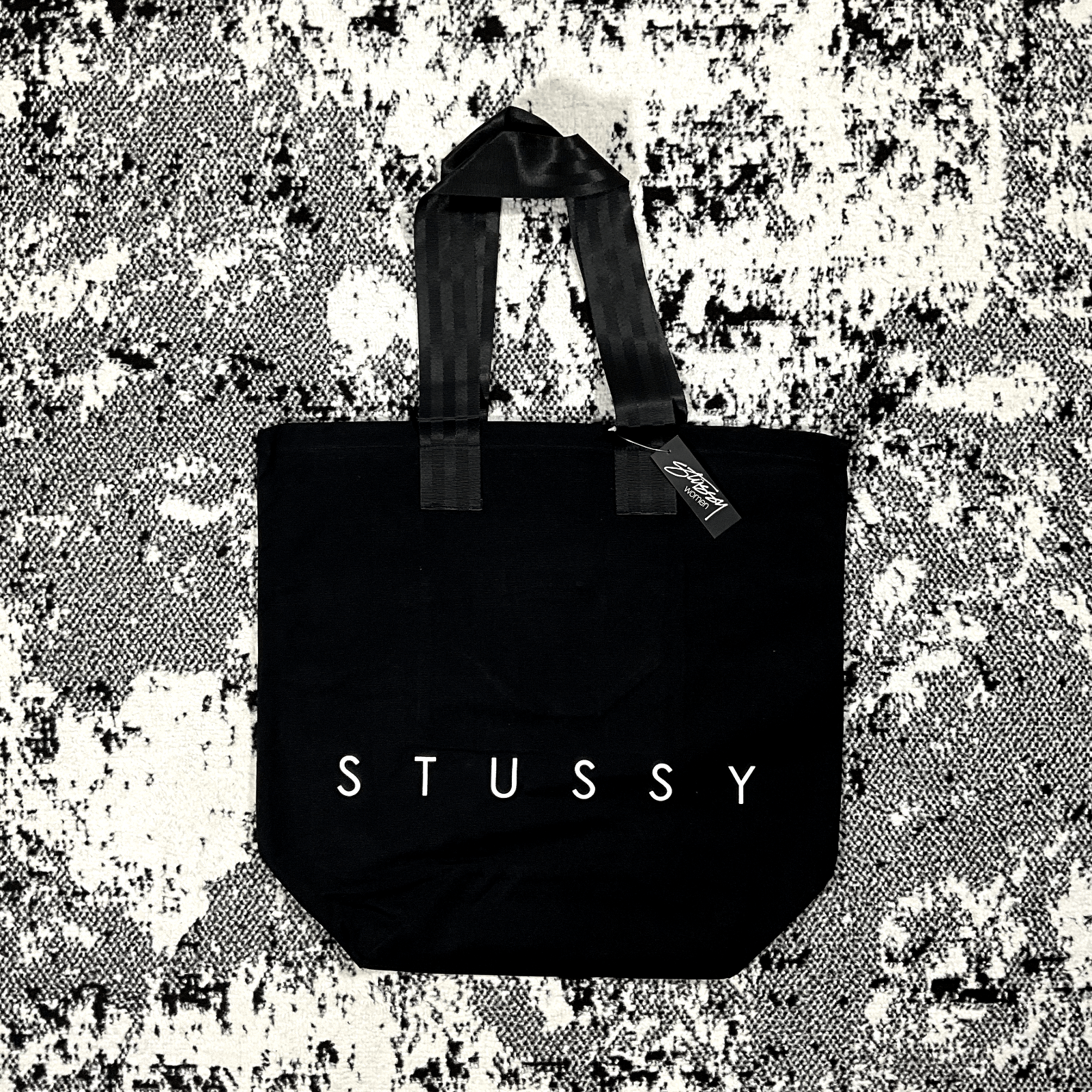 Other STUSSY CANVAS TOTE BAG IN BLACK Size ONE SIZE - 1 Thumbnail