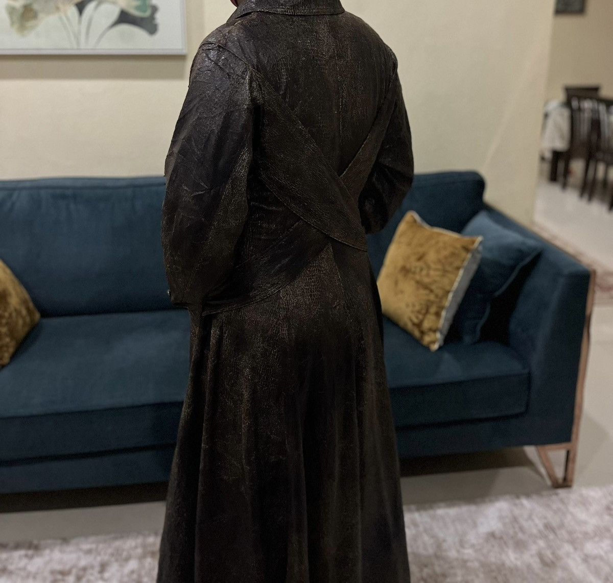 Japanese Brand RARE 🔥💥 TAKEZO TOYOGUCHI TRENCH DOUBLE BREASTED RUSTICDESIGN Size US M / EU 48-50 / 2 - 6 Thumbnail
