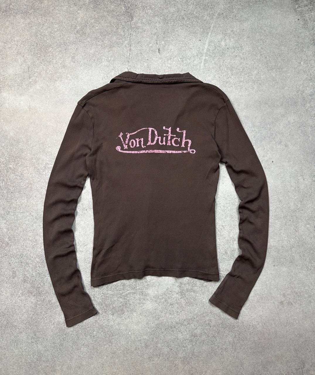 Von Dutch Vintage Von Dutch Women’s Longsleeve Top, Size S – Y2K Retro Size S / US 4 / IT 40 - 5 Thumbnail