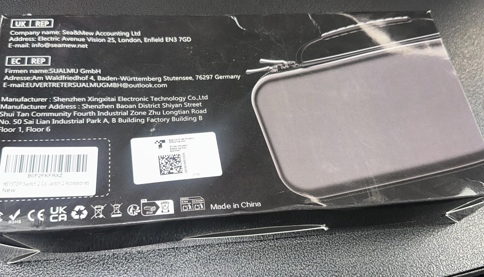 Other HeysTop Switch 2 Portable Protection Case Size ONE SIZE - 2 Thumbnail