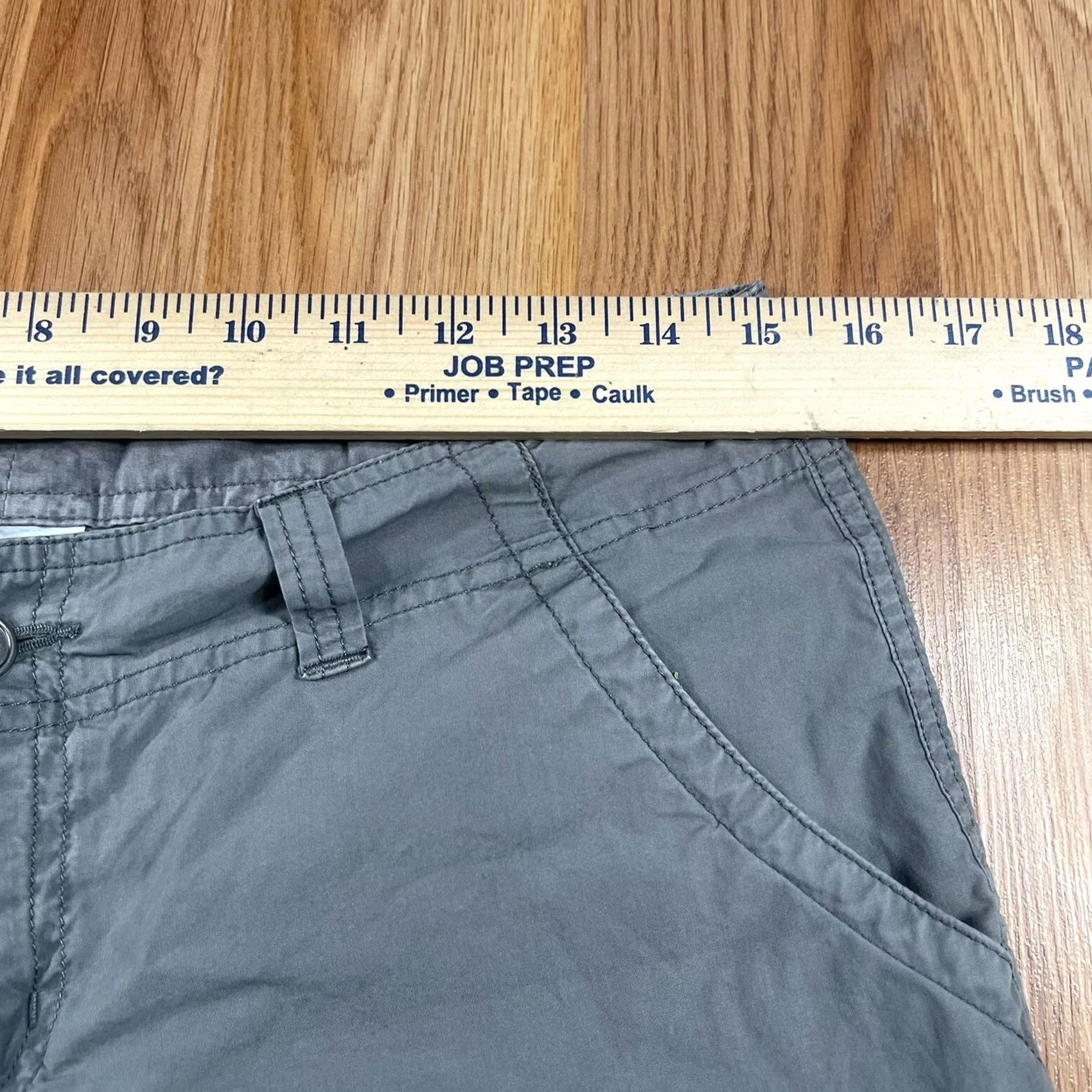 Vintage Columbia Sportswear Company Womens Shorts 6 Green Khaki Flat Front Chino Slacks Size 28" / US 6 / IT 42 - 4 Thumbnail