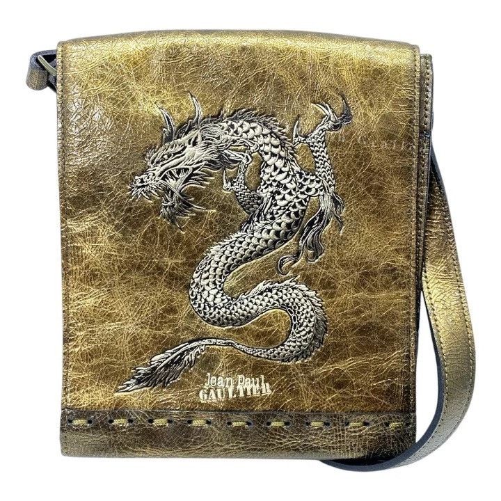 90s JeanPaulGaultier Dragon Shoulder Bag Jean Paul Gaultier Jean 
