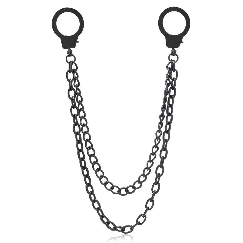 Other Punk Style Trousers Men Chain Size ONE SIZE - 2 Thumbnail