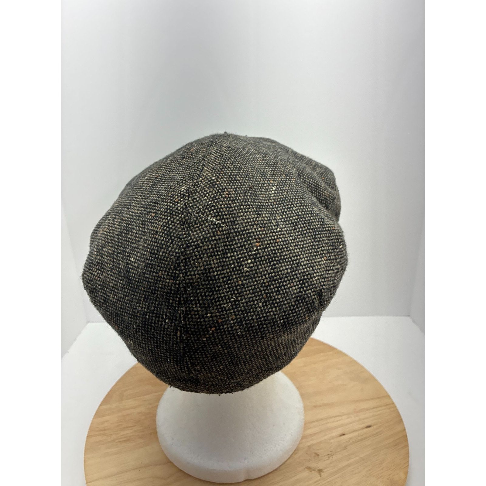 Dockers Dockers Distressed Ivy Cap L/XL Brown Wool Blend Newsboy Hat Size ONE SIZE - 10 Thumbnail
