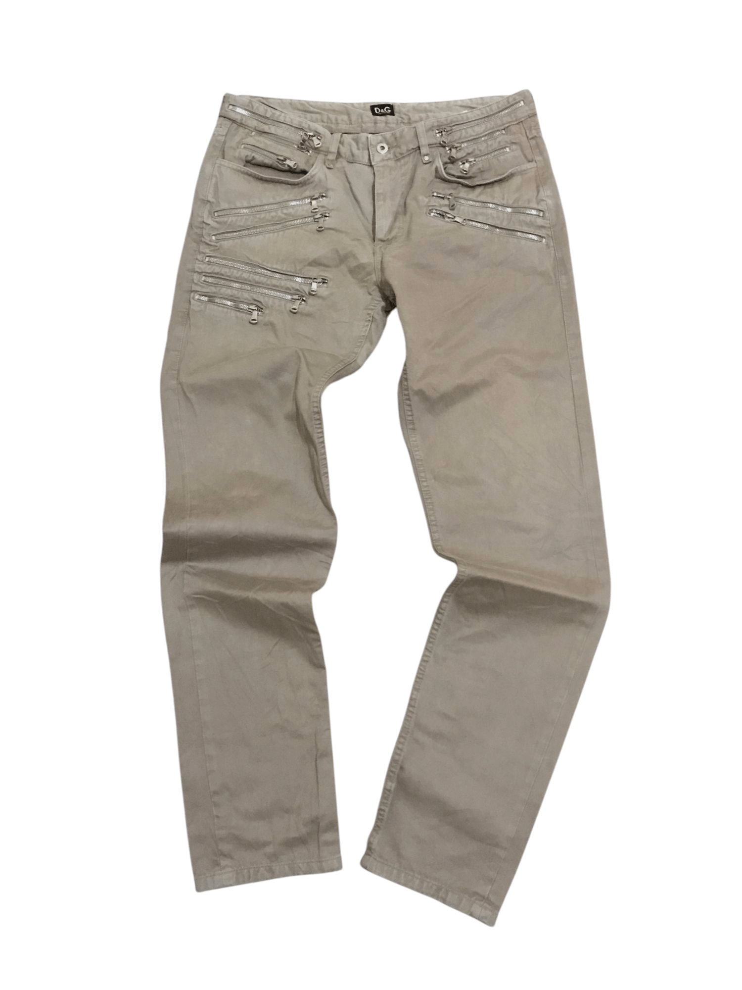 Dolce & Gabbana × Vintage Dolce & Gabbana D&G Multizip Pants Size US 34 / EU 50 - 1 Thumbnail