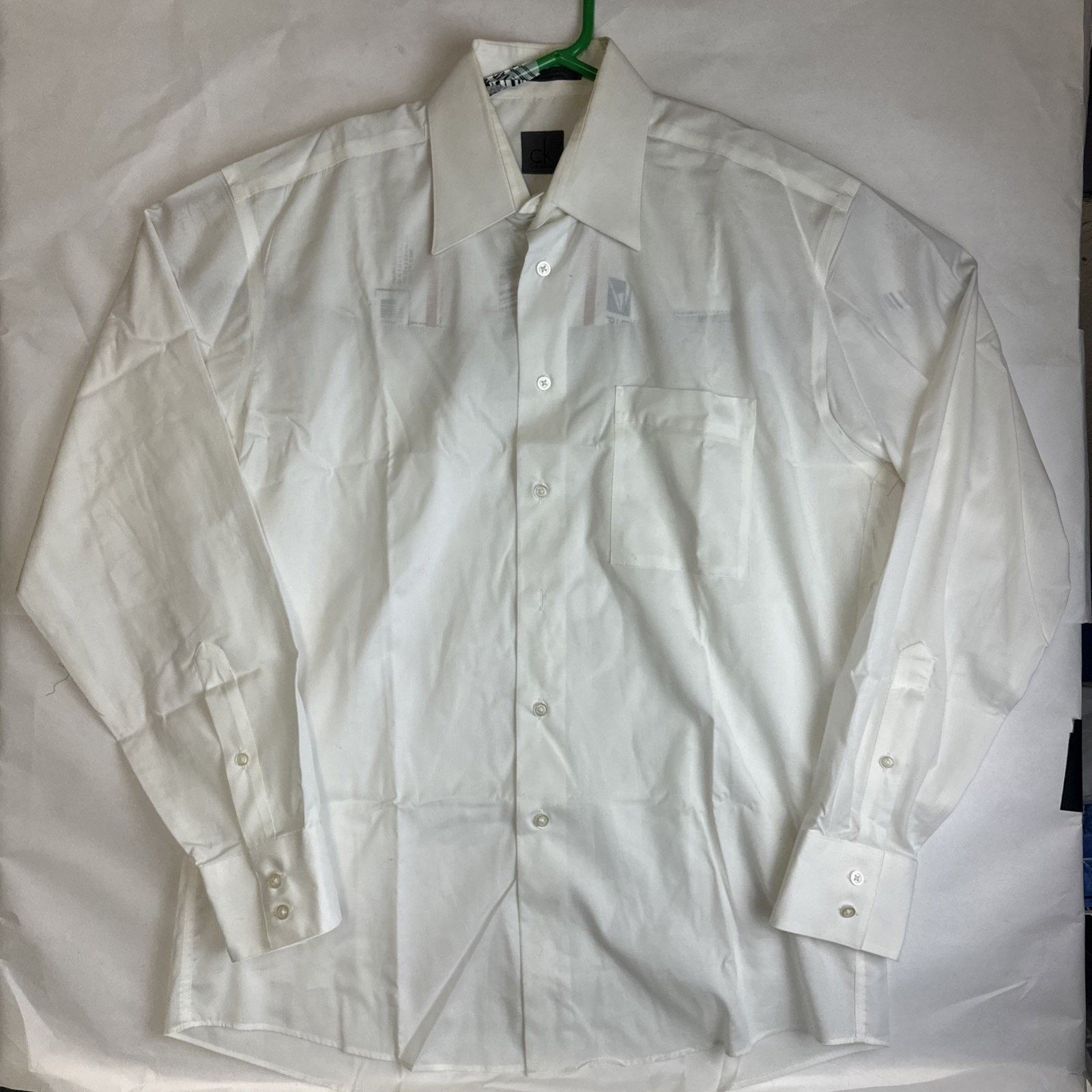 Calvin Klein Calvin Klein Shirt Button Down white Men L Size US L / EU 52-54 / 3 - 1 Thumbnail