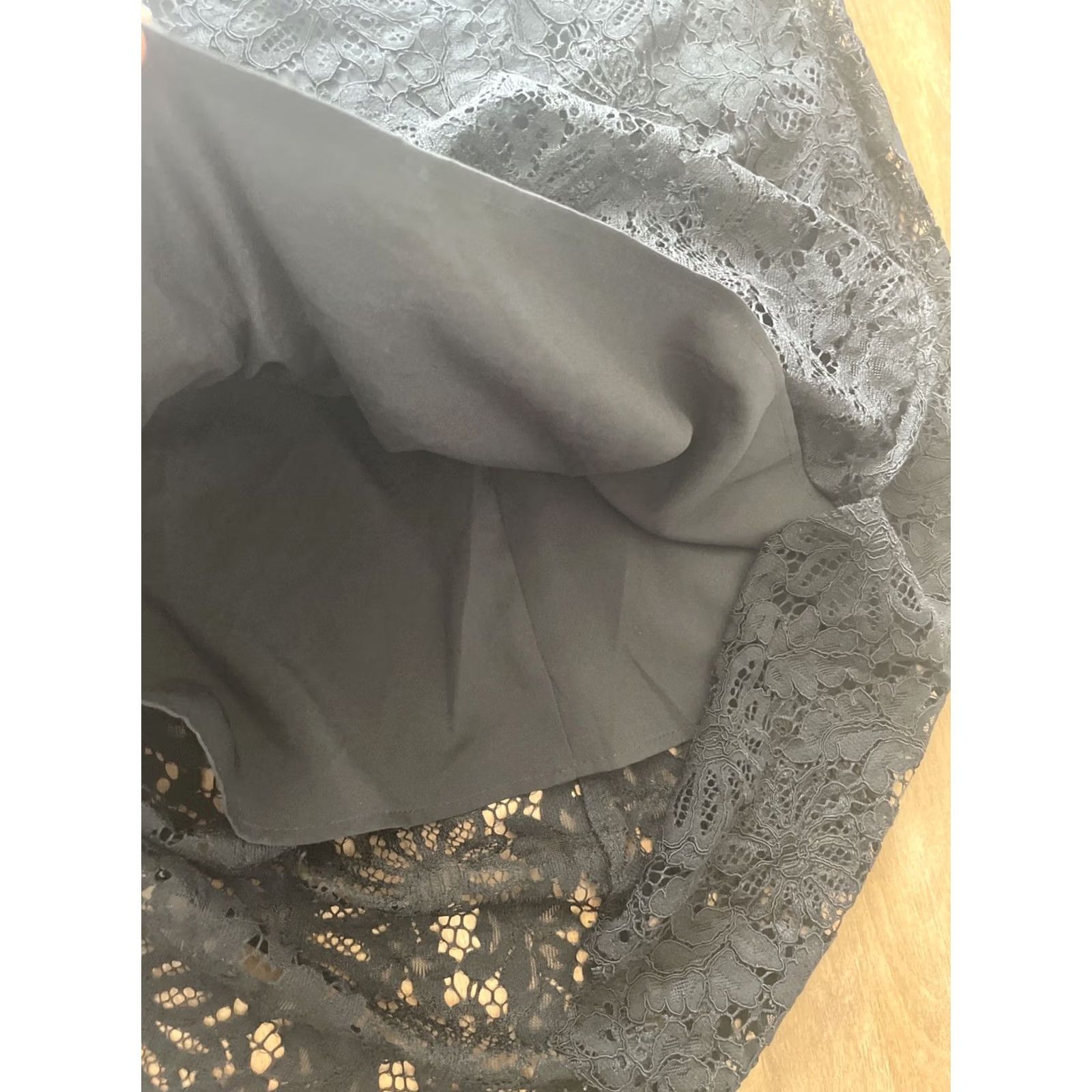 Nanette Lepore Nanette Lepore Off the Shoulder Lace Midi Dress Womens Size 6 Cocktail Party NWT Size M / US 6-8 / IT 42-44 - 7 Thumbnail