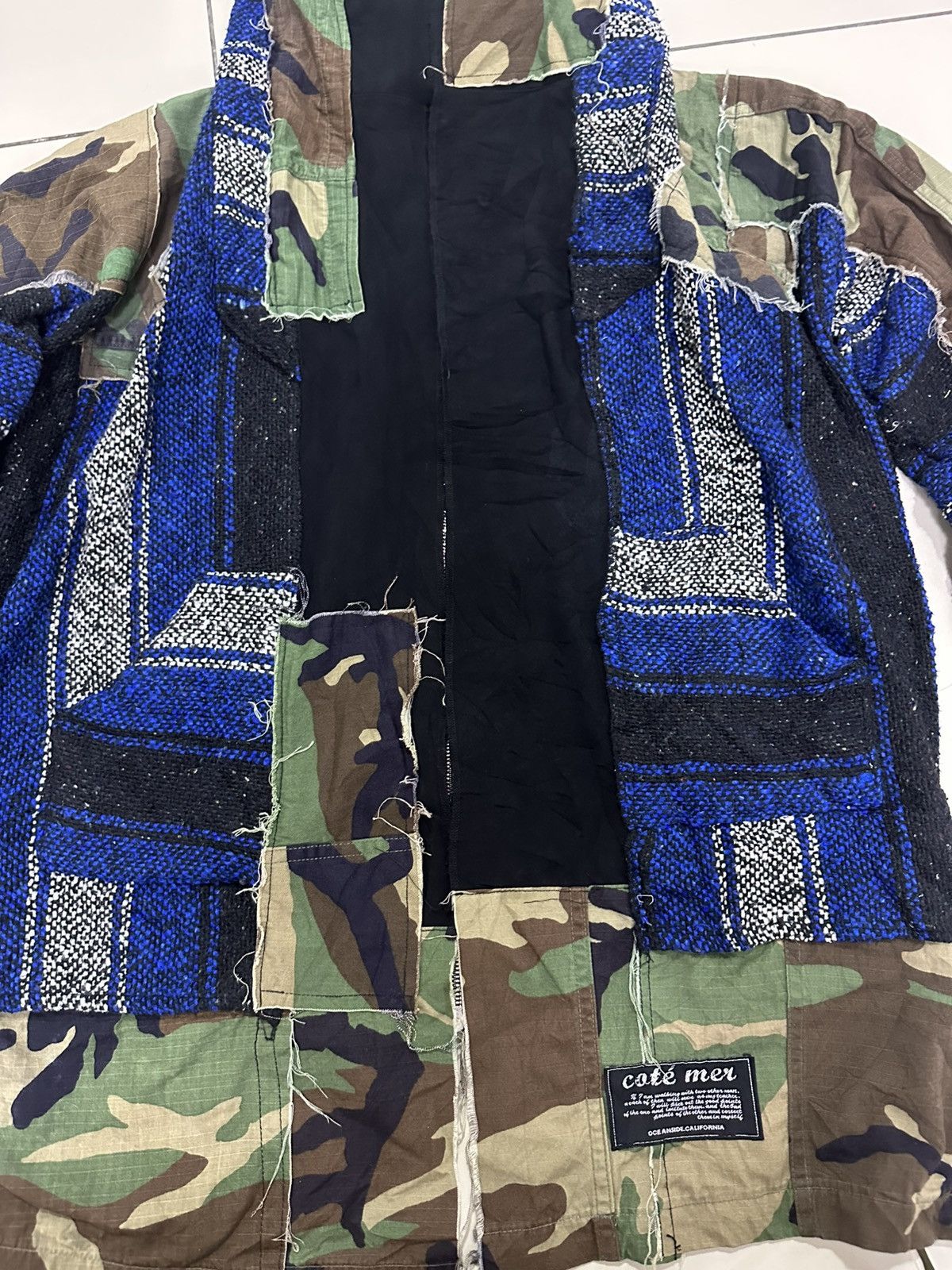 Other Cardigan Kimono Style Patchwork Custom Design With Hoodie Size US L / EU 52-54 / 3 - 4 Thumbnail
