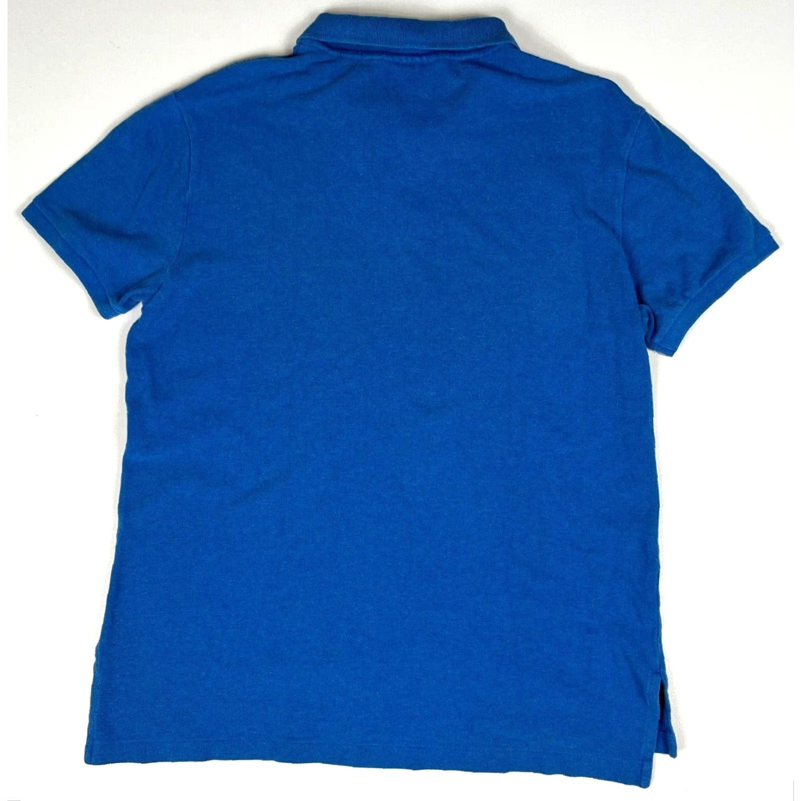 Vintage VINTAGE Polo Jeans Co. Ralph Lauren Polo Shirt Men’s Blue 90s SZ M Regular Short Sleeve Embroidered Logo Size US M / EU 48-50 / 2 - 2 Thumbnail