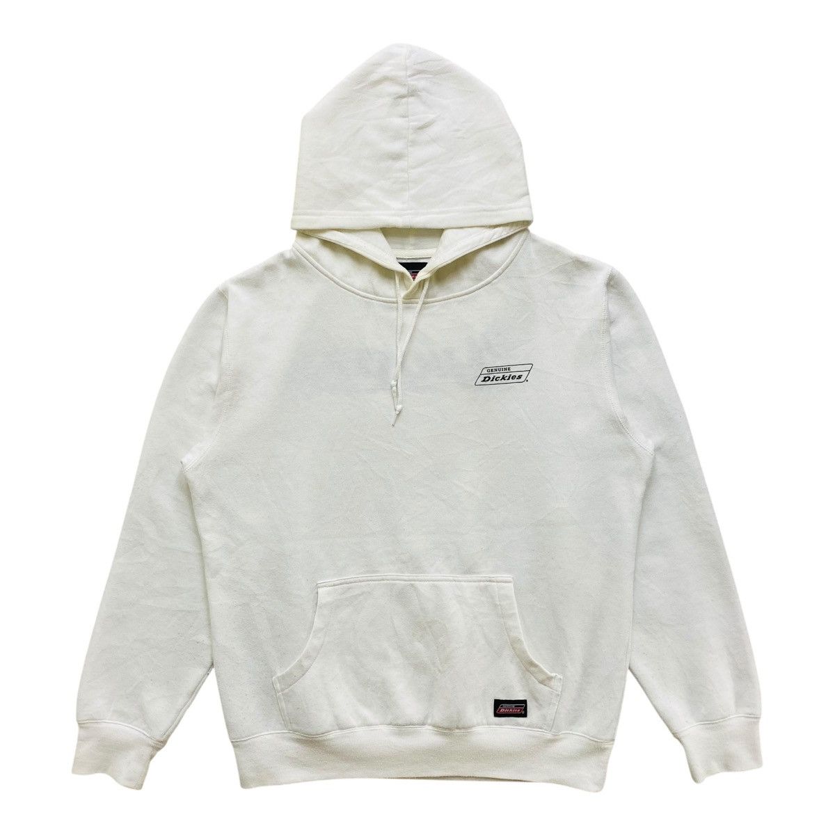 Dickies Vintage Dickies Hoodie White Cream Colour Embroidery Logo Size US L / EU 52-54 / 3 - 2 Thumbnail