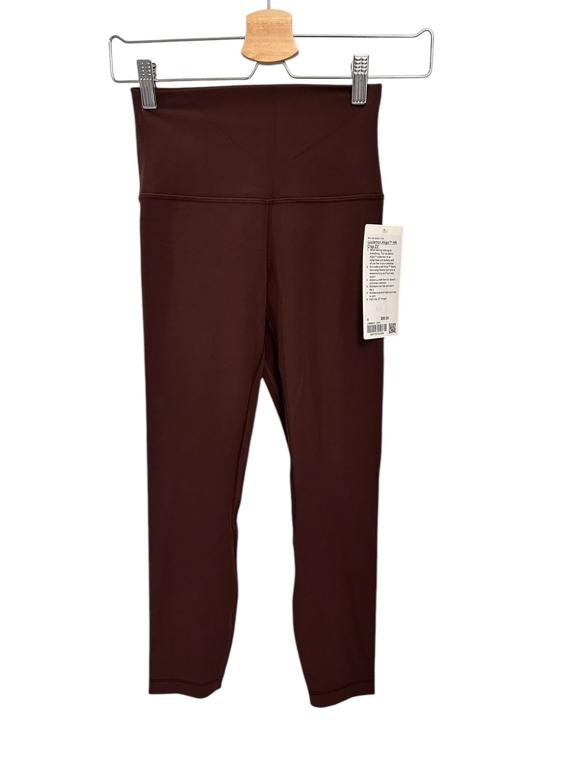 Lululemon lululemon Align High-Rise Crop 23" #4 Lava Cake Leggings Size 27" / US 4 / IT 40 - 5 Thumbnail