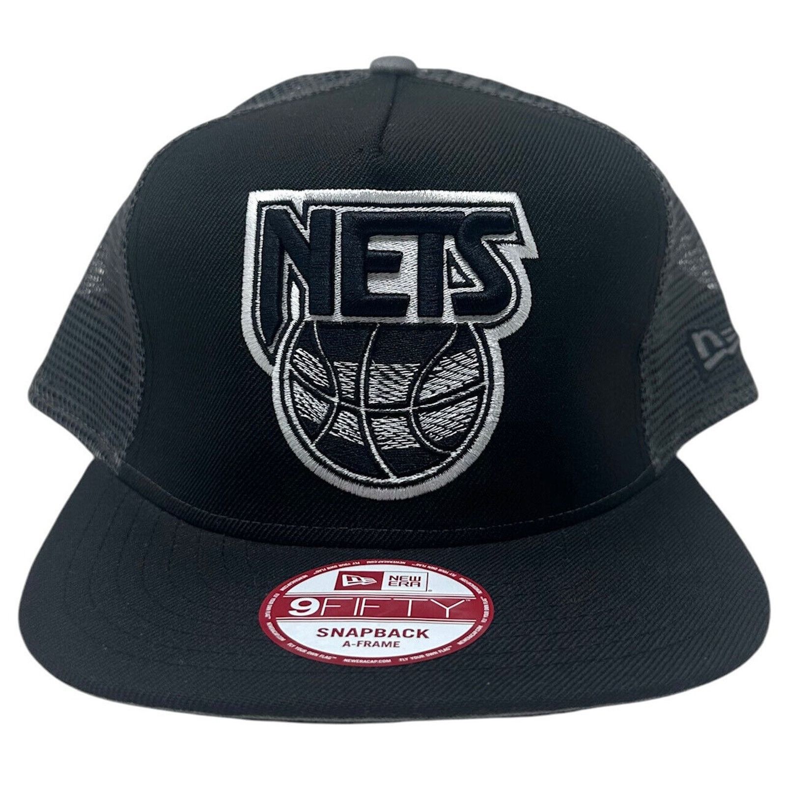 New Era Brooklyn Nets Men's Trucker Hat New Era 9FIFTY Cap Size ONE SIZE - 2 Thumbnail