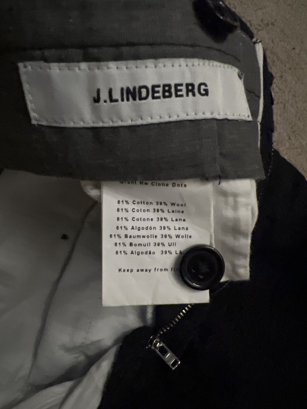 J.Lindeberg J.Lindeberg Black cropped casual pants Size US 29 - 3 Thumbnail