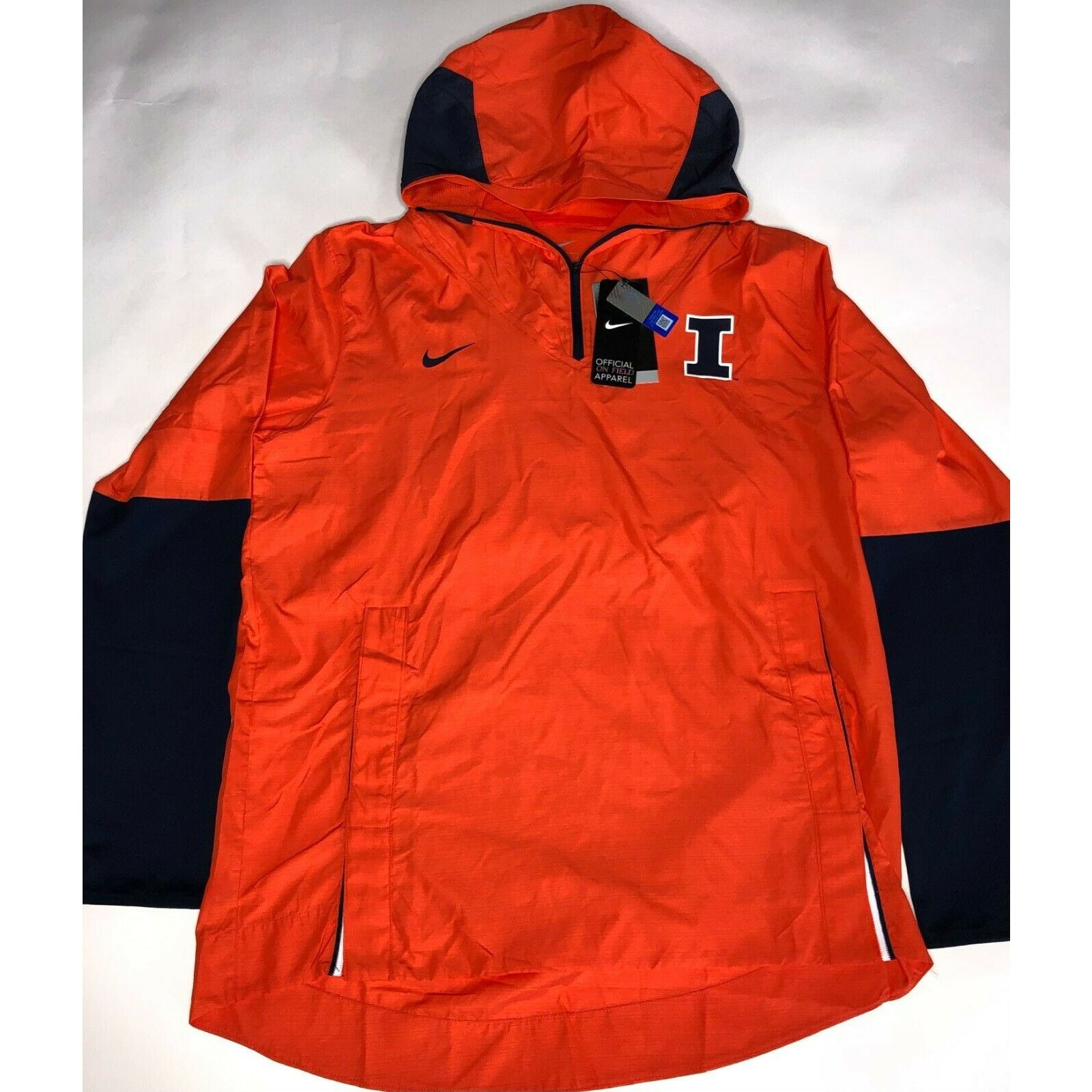 Nike Fighting Illini Illinois Repel On Field outlet Windbreaker CQ5211-891 Men's Size L