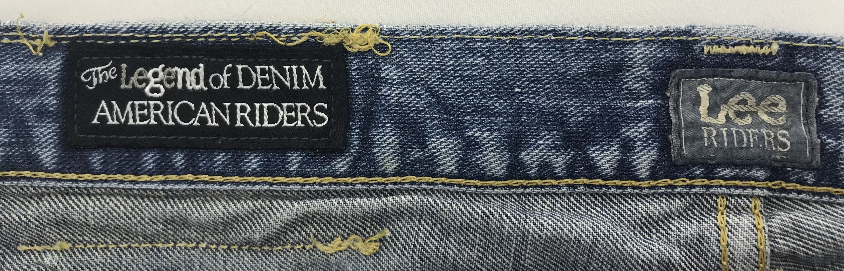 Lee Vintage Lee Riders Faded Blue Jeans Size US 32 / EU 48 - 11 Thumbnail
