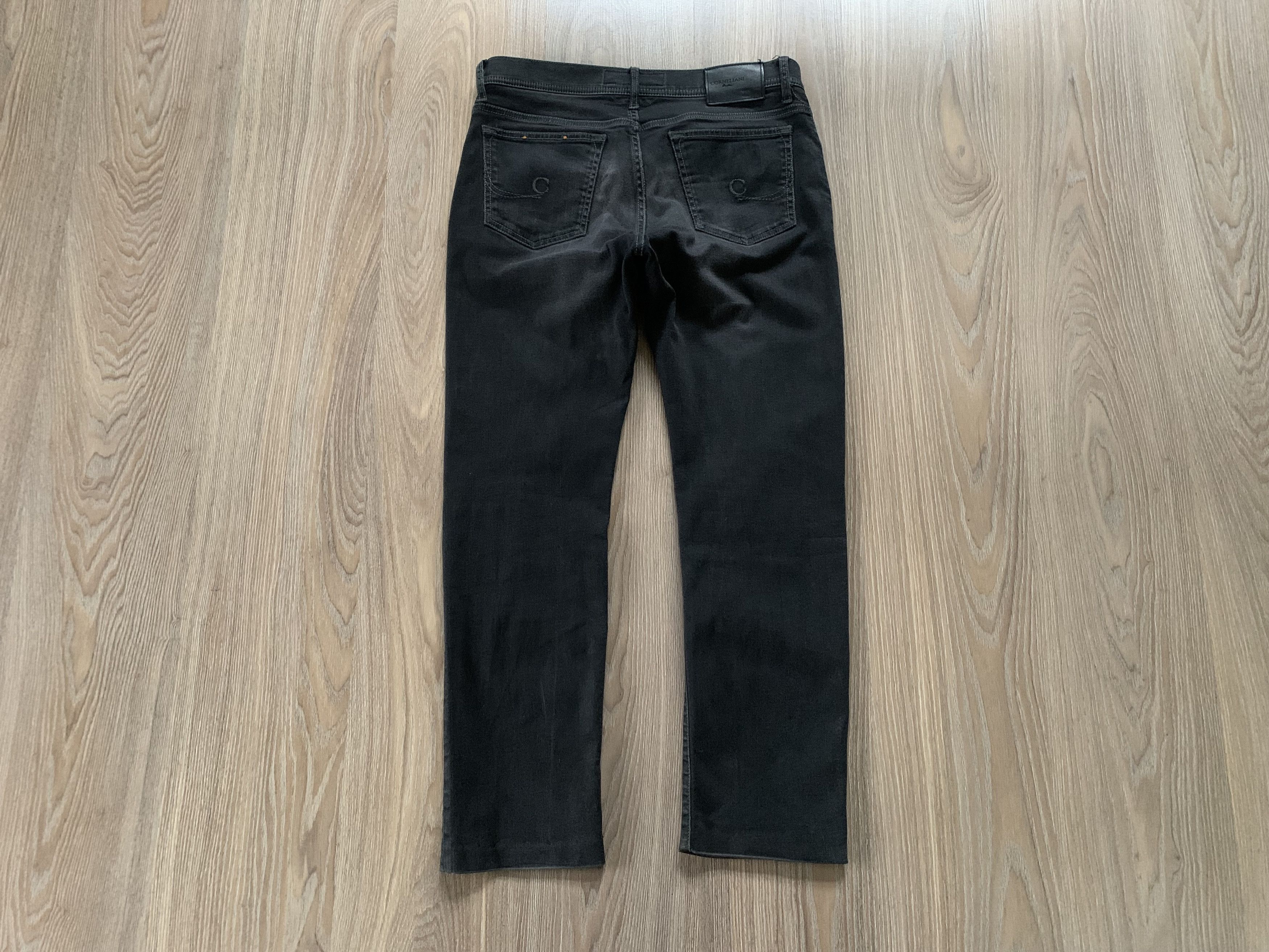 Corneliani Corneliani Black Distress Jeans Size US 34 / EU 50 - 3 Thumbnail