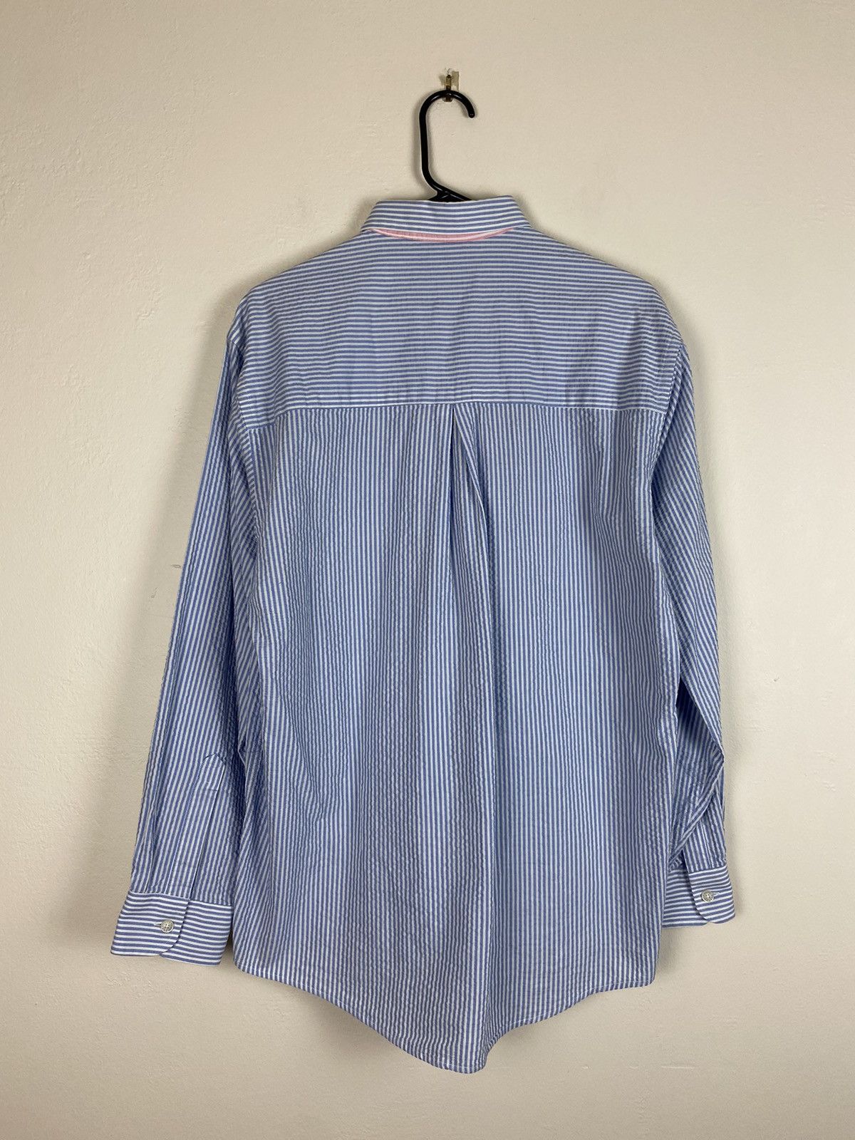 Burberry × Vintage Vintage Burberry Woven Button Up Shirt Size US M / EU 48-50 / 2 - 8 Thumbnail