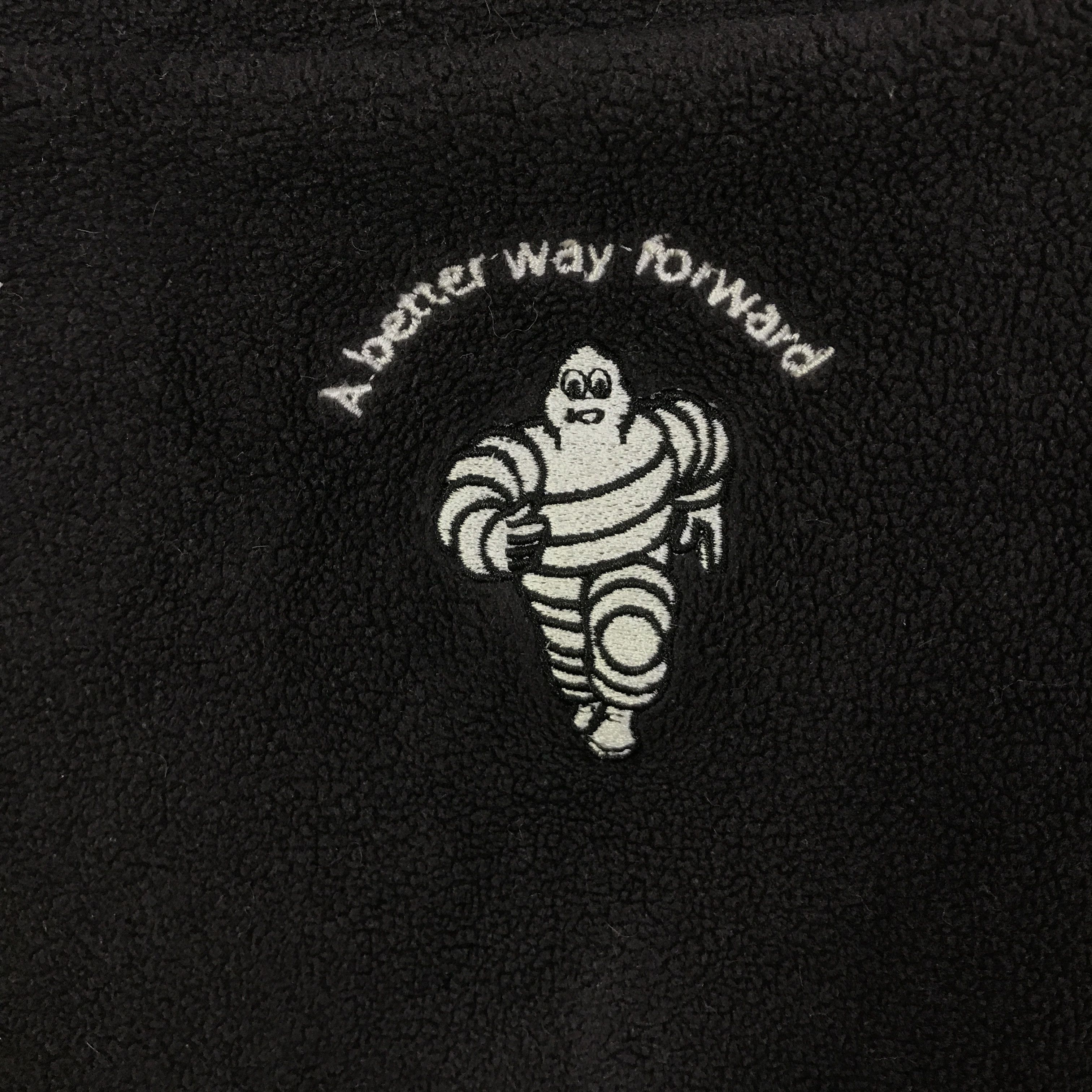 Japanese Brand Racing michelin fleece zipper jacket K105B21 Size US L / EU 52-54 / 3 - 5 Thumbnail