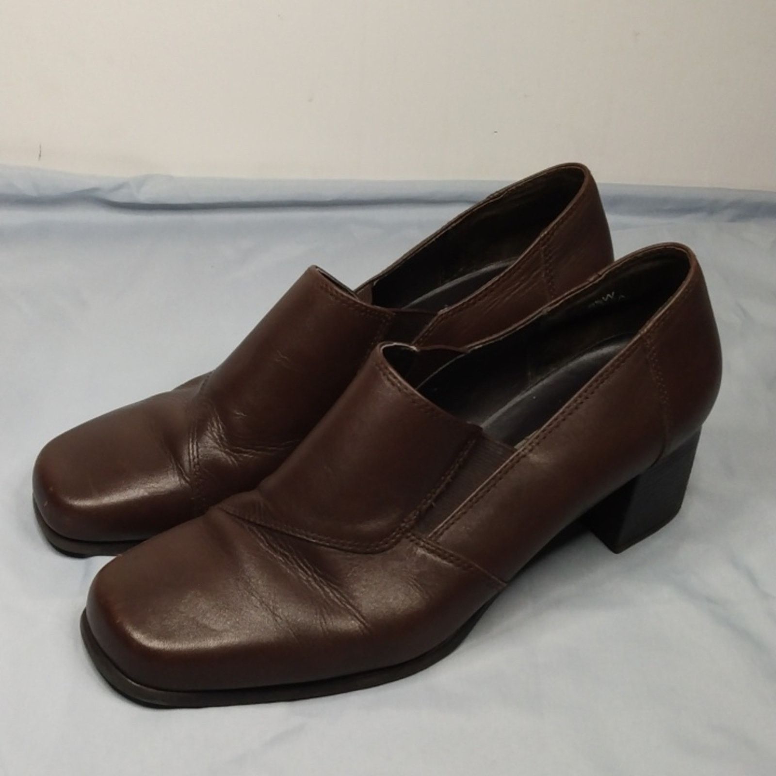Other Paces Brenda Women heeled Brown Leather shoes Size 8.5 W Size US 8.5 / IT 38.5 - 1 Thumbnail