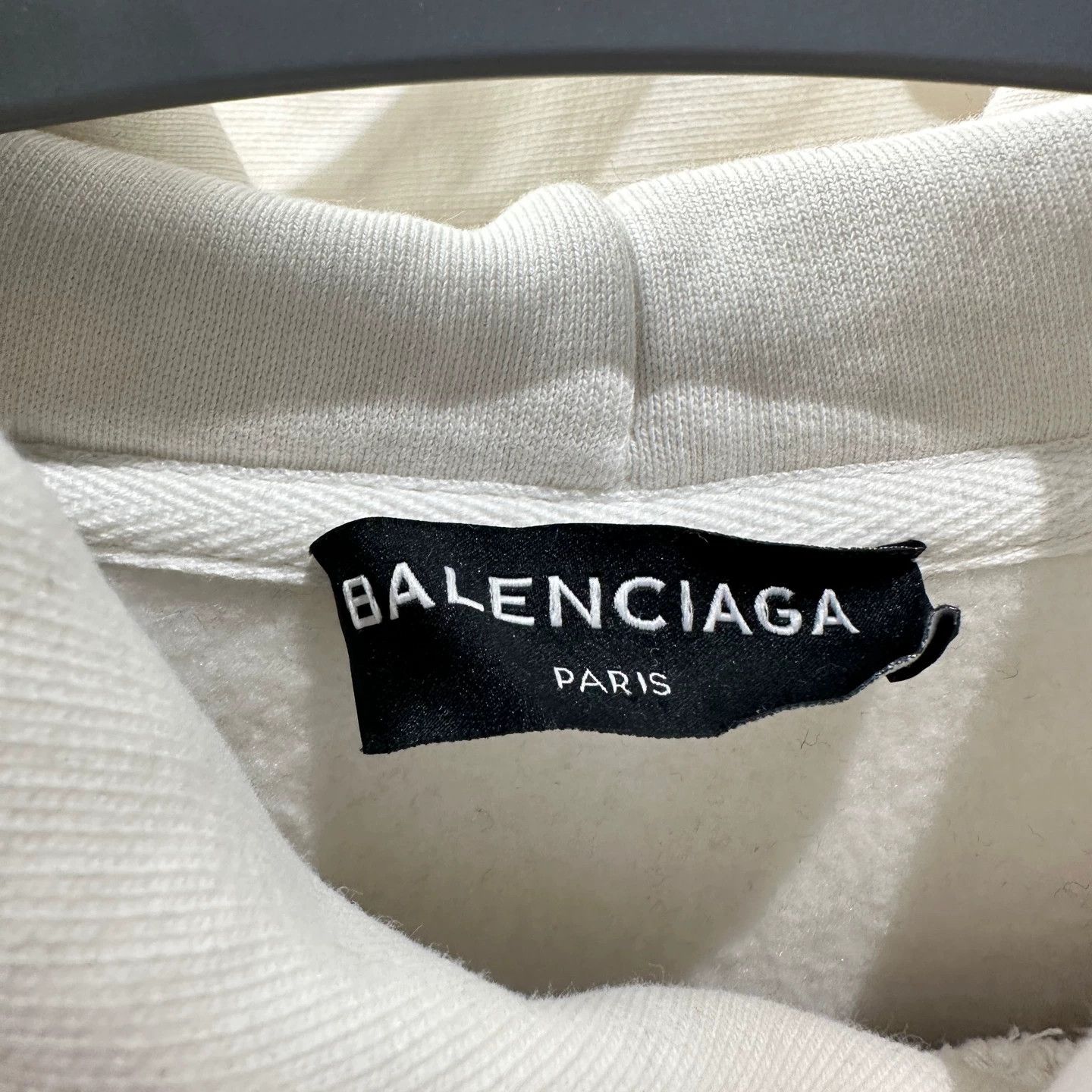 Balenciaga Balenciaga may228 Logo Letter Hoodie XXS Cotton Size XXS / US 00 / IT 34 - 3 Thumbnail